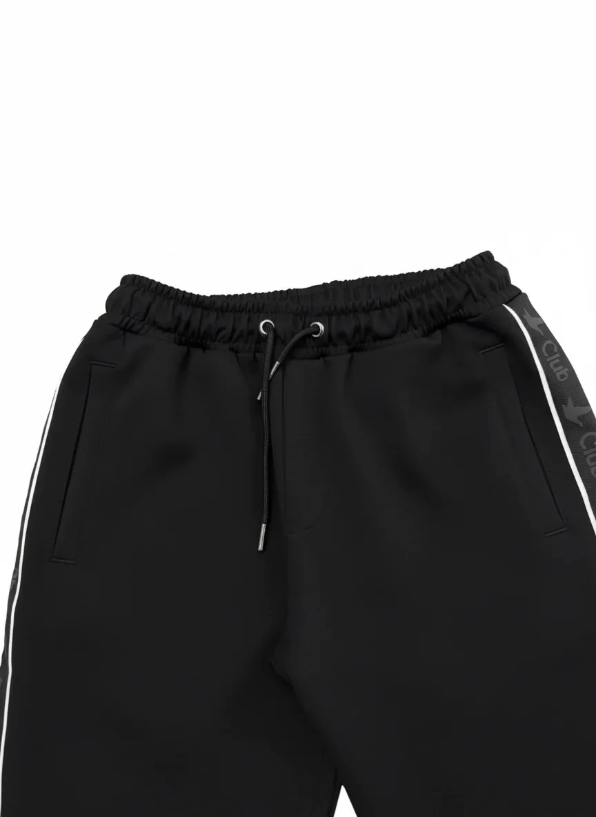 Yeni Sezon Premium Şerit Detaylı Double Face Eşofman