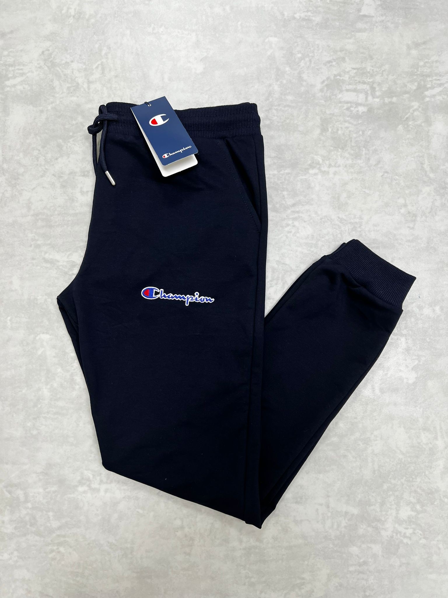 Yeni Sezon Essential Logo Mevsimlik Navy Blue Eşofman Altı