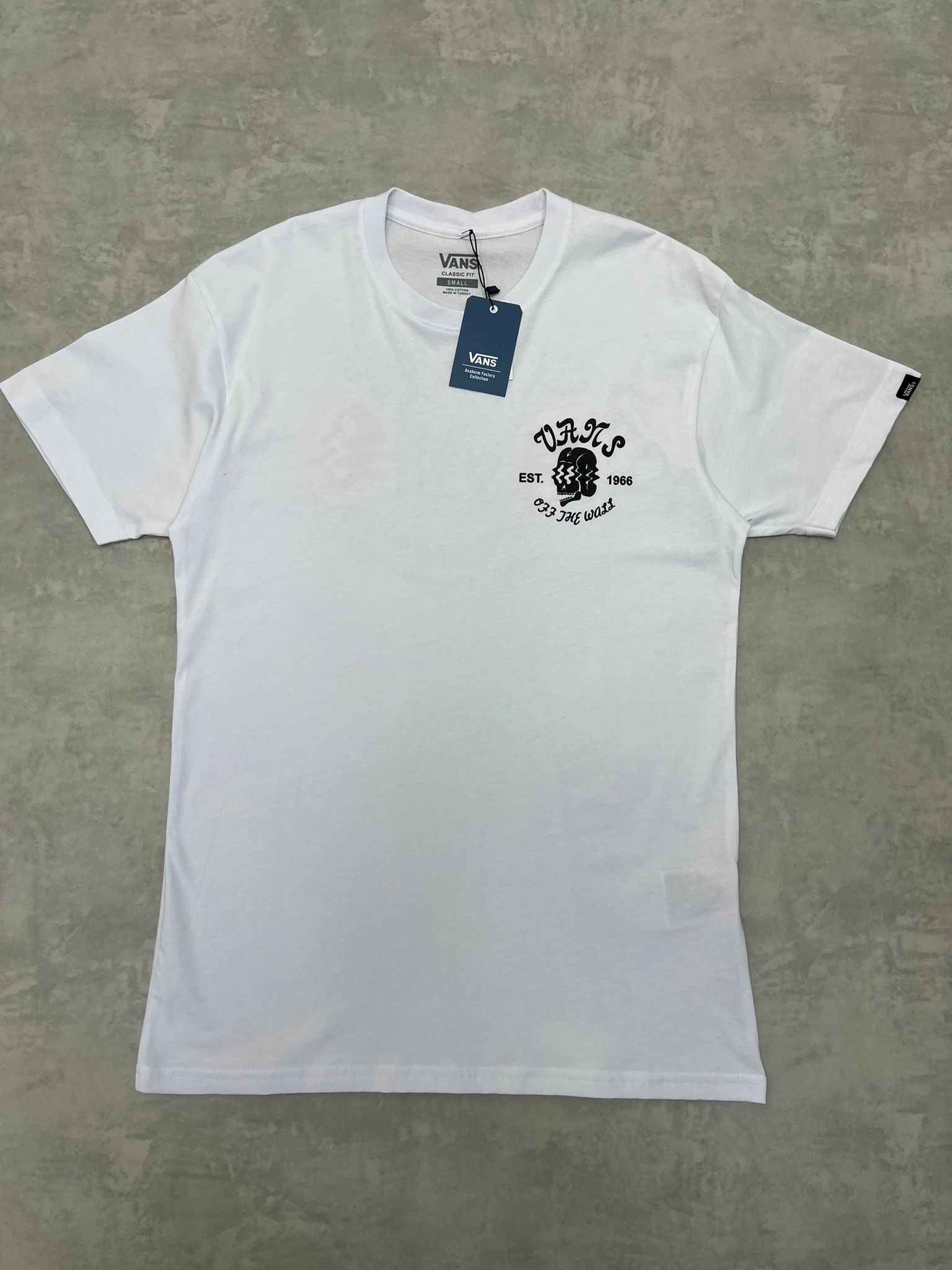 Custom Classic  Of The Wall Back Print Cream T-shirt