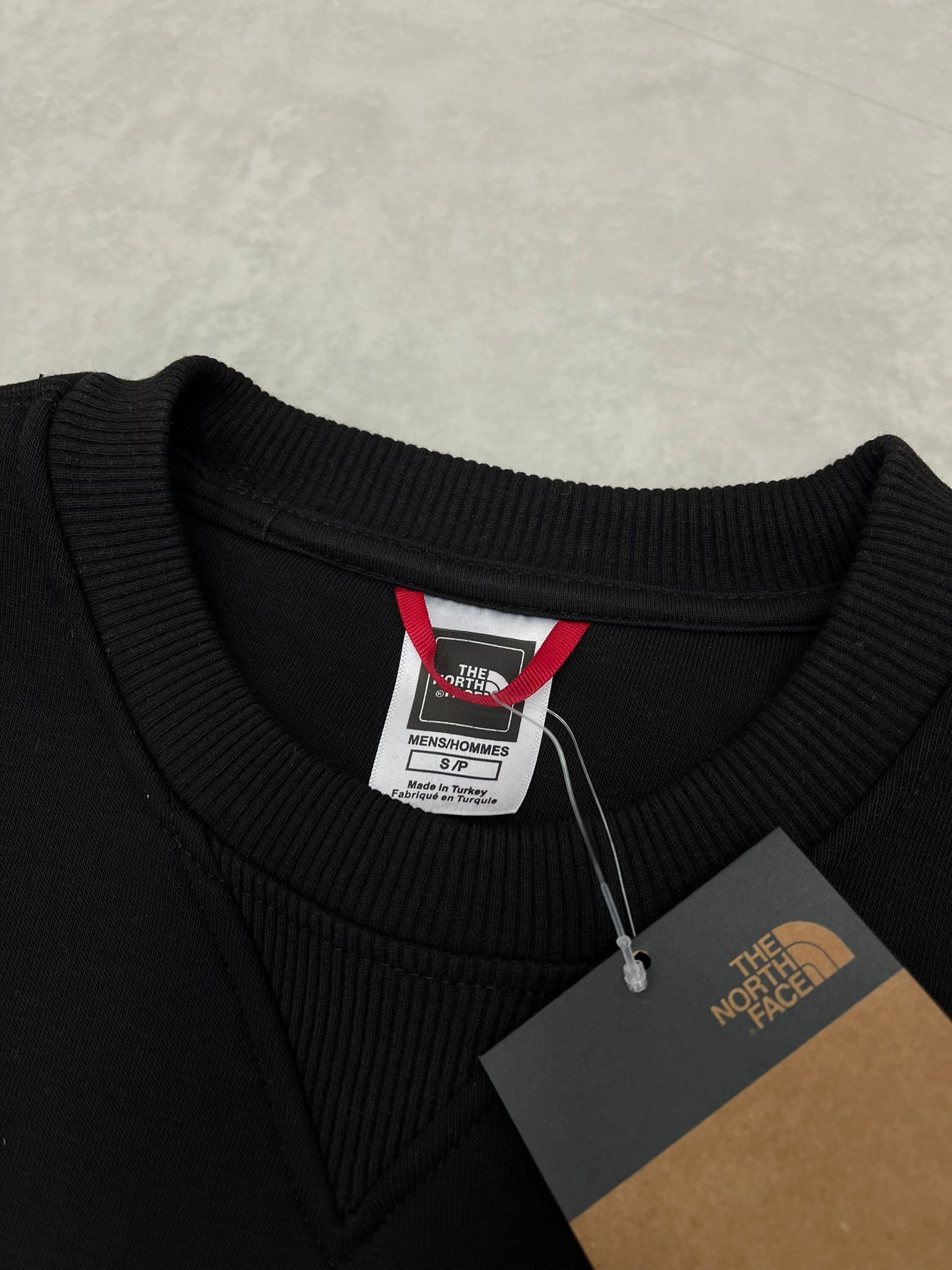 Yeni Sezon Mid İcon Full Nakış Logo  Black Sweatshirt