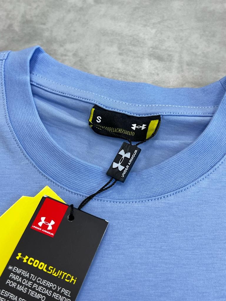 Basic Mini Logo Blue T-shirt