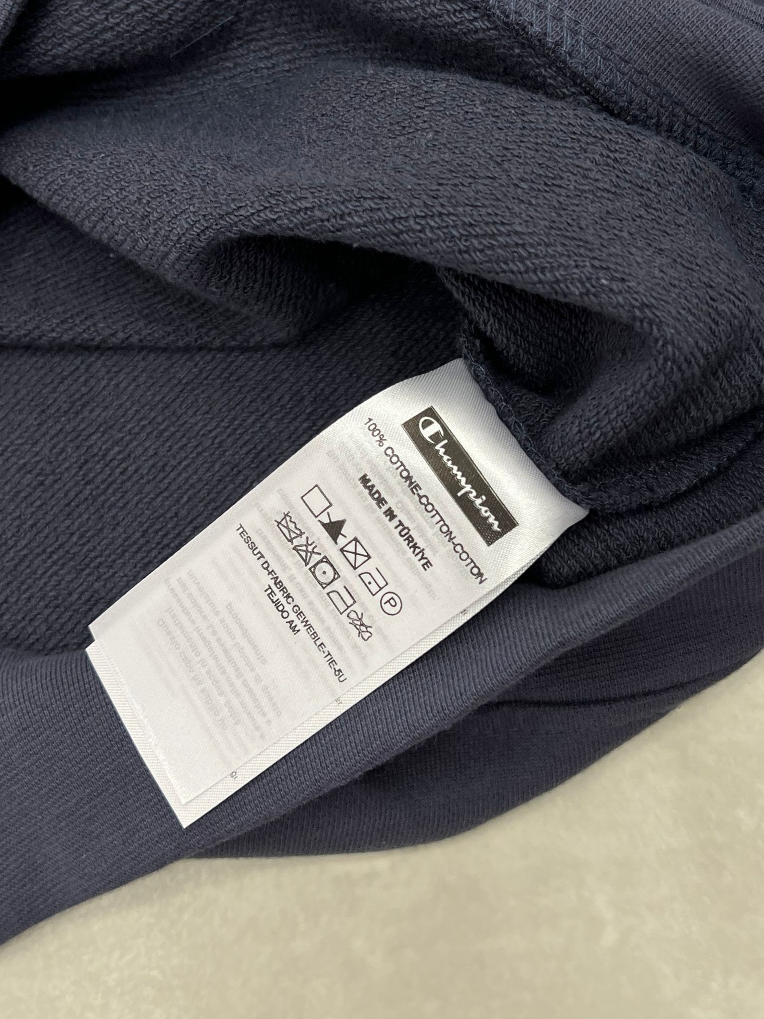Ton To Tone Mid Icon Logo Füme Sweatshirt