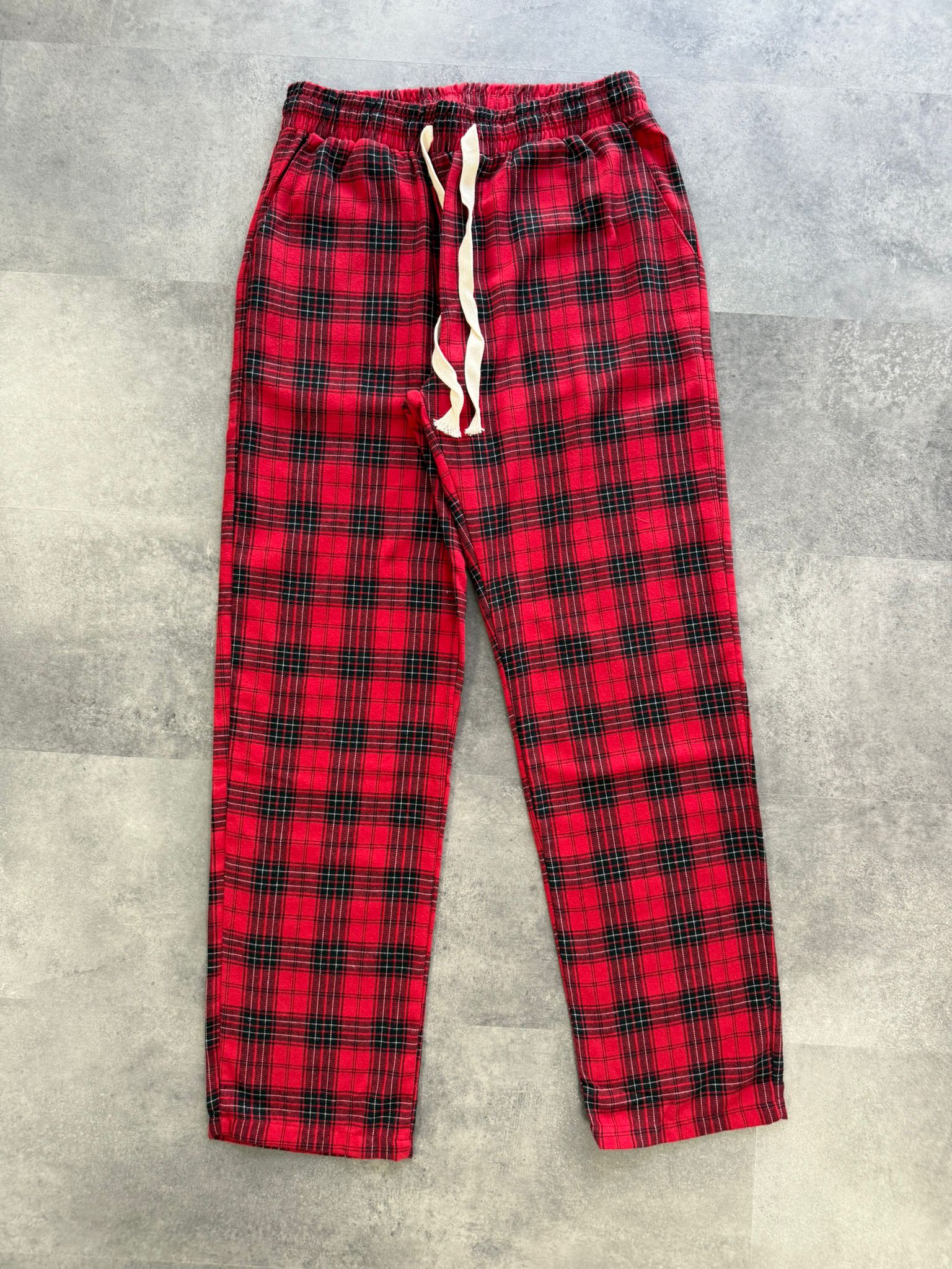 Yeni Sezon Flanel Ekoseli Pijama - 3