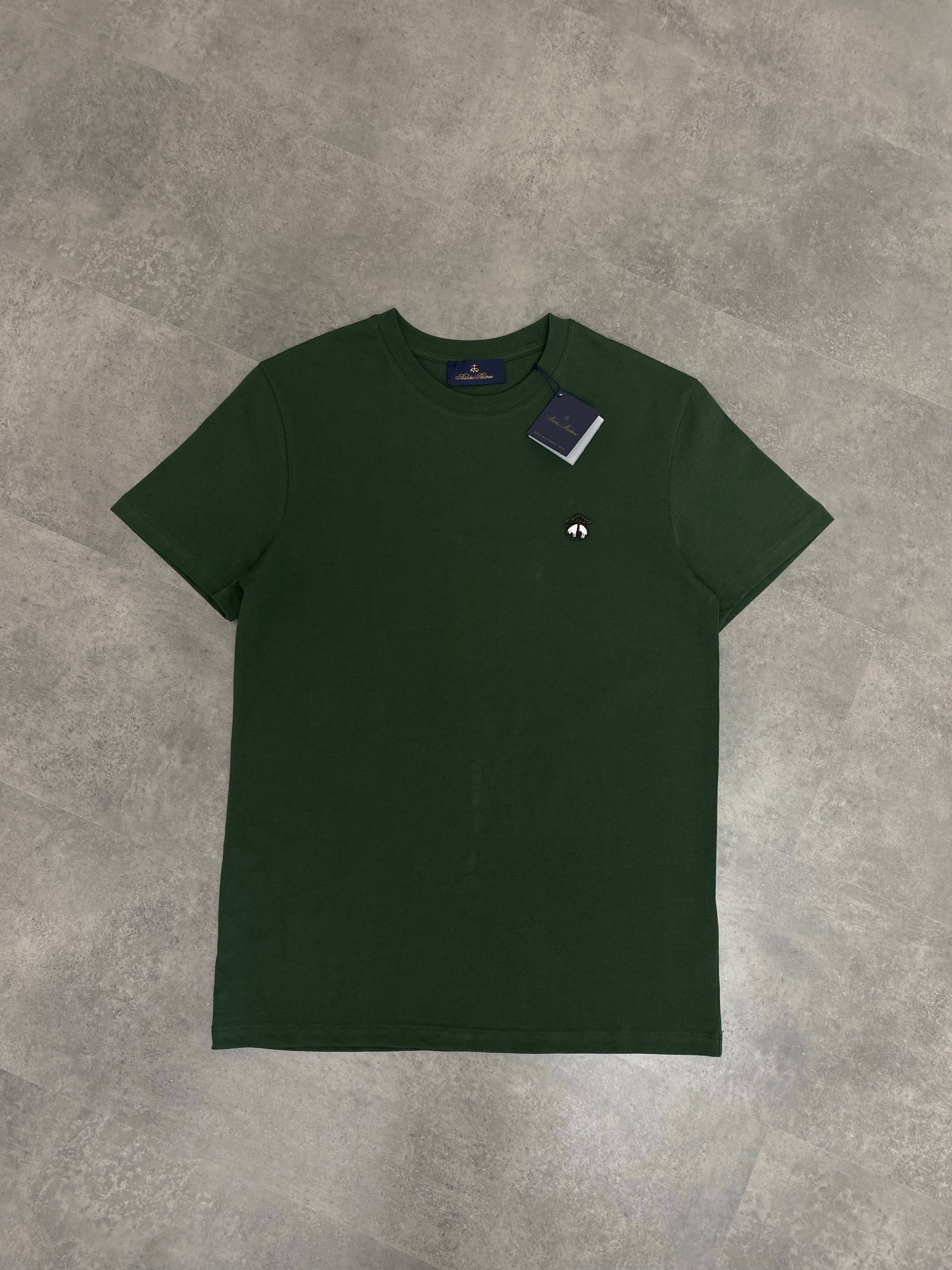 Yeni Sezon Special Brands Basic Mini Logo Classic T-shirt  - HAKİ