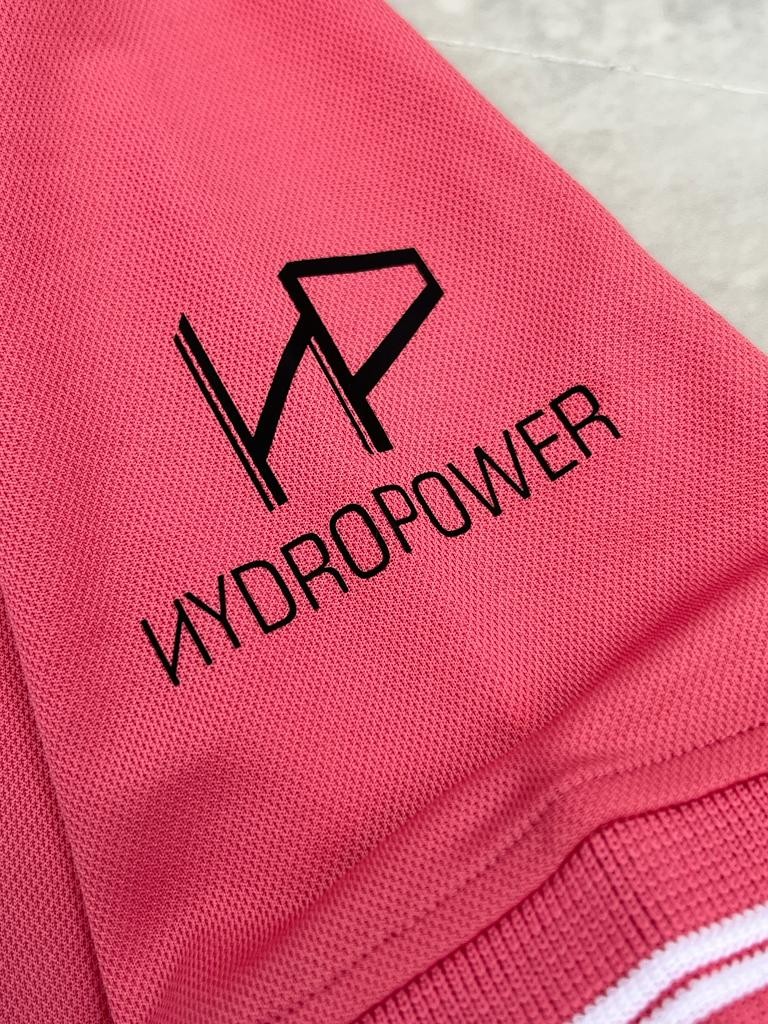 3XW5 HYDROPOWER Clima Cool (Nefes Alan) Polo Yaka Ligt Pink T-shirt