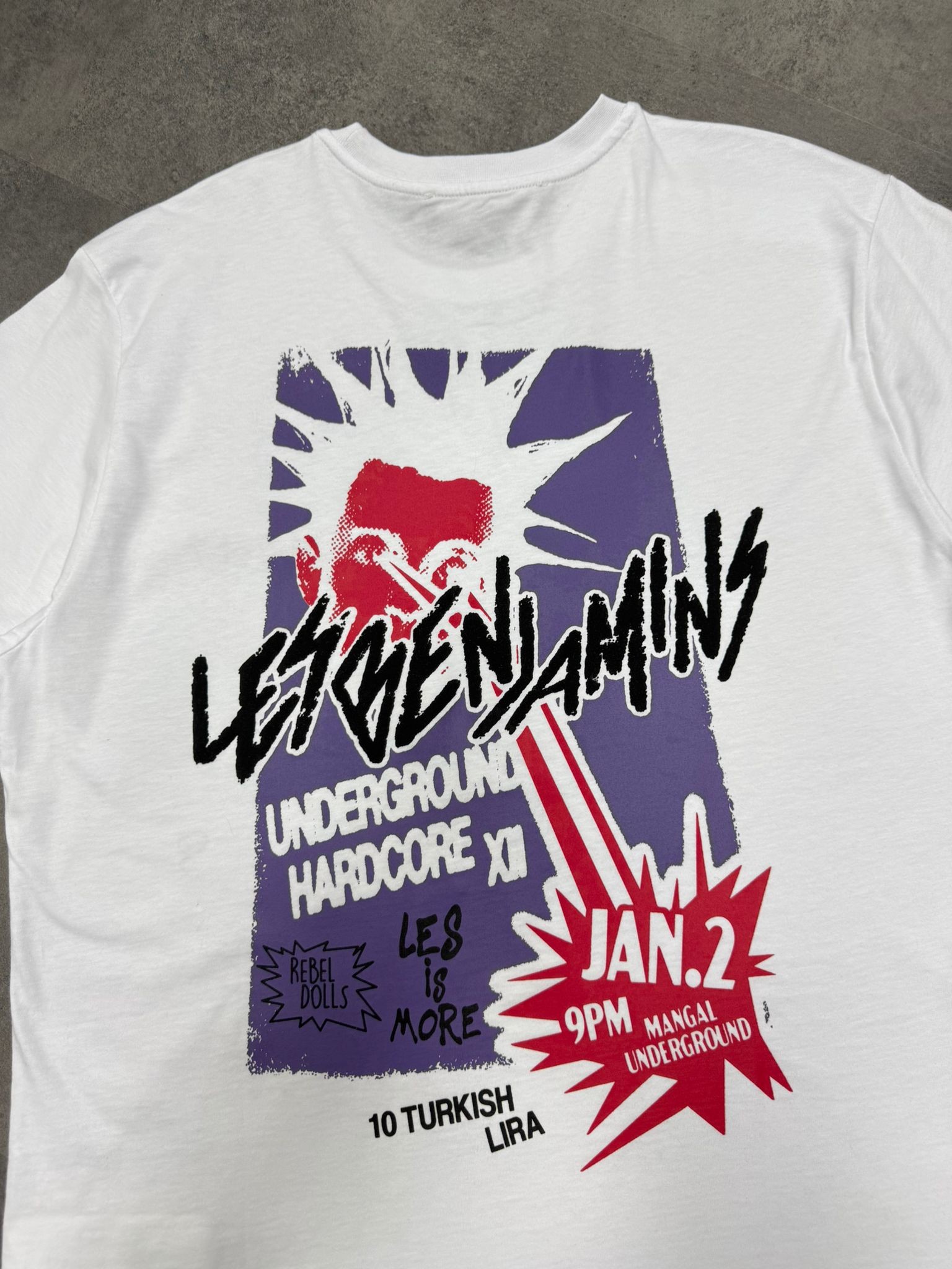 Yeni Sezon Back To Print Hrdrc Underground  T-shirt