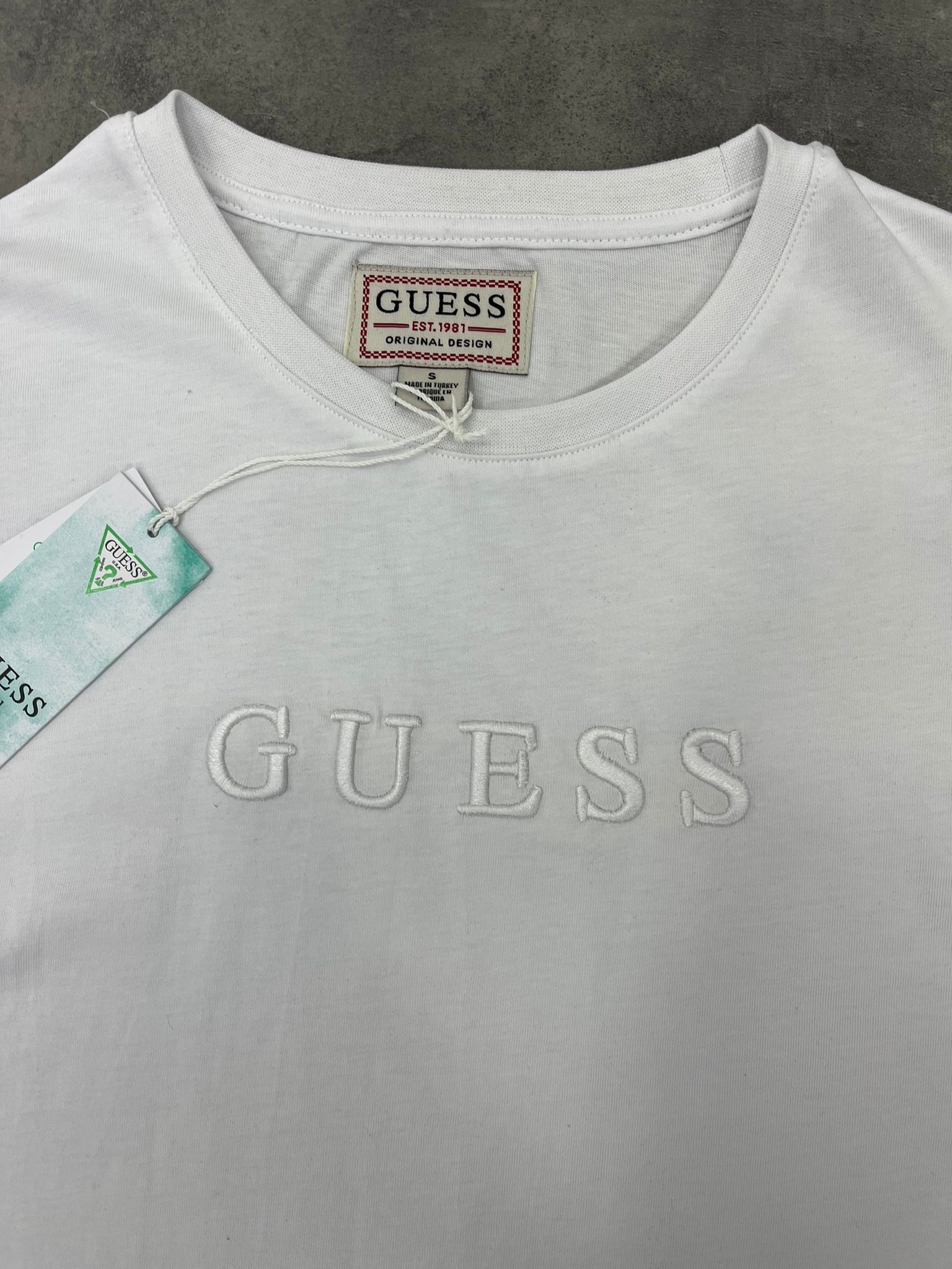 Yeni Sezon Ton To Tone  Mid Icon Logo White T-shirt