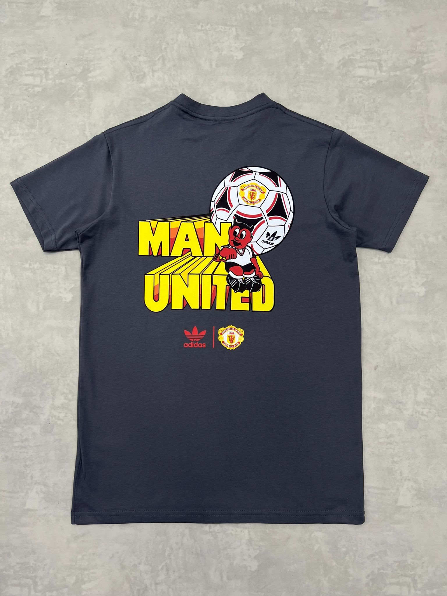 Man United. Devil Concept Antrasit T-Shirt