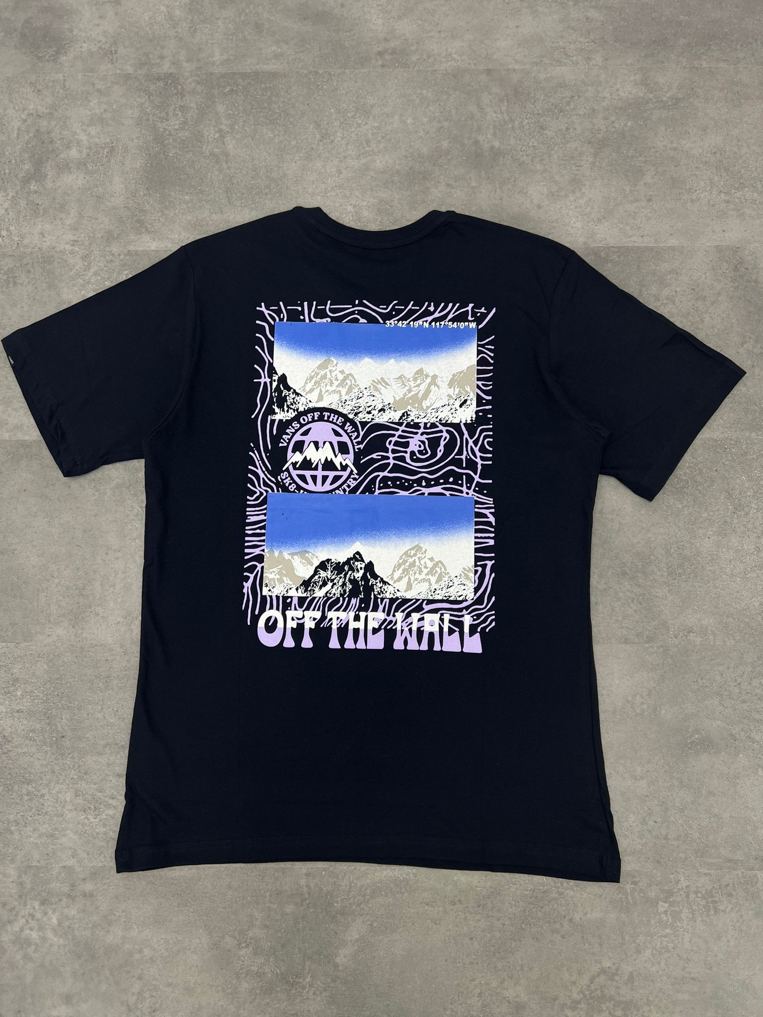 Yeni Sezon Back To Print SKY-8 Navy Blue T-shirt