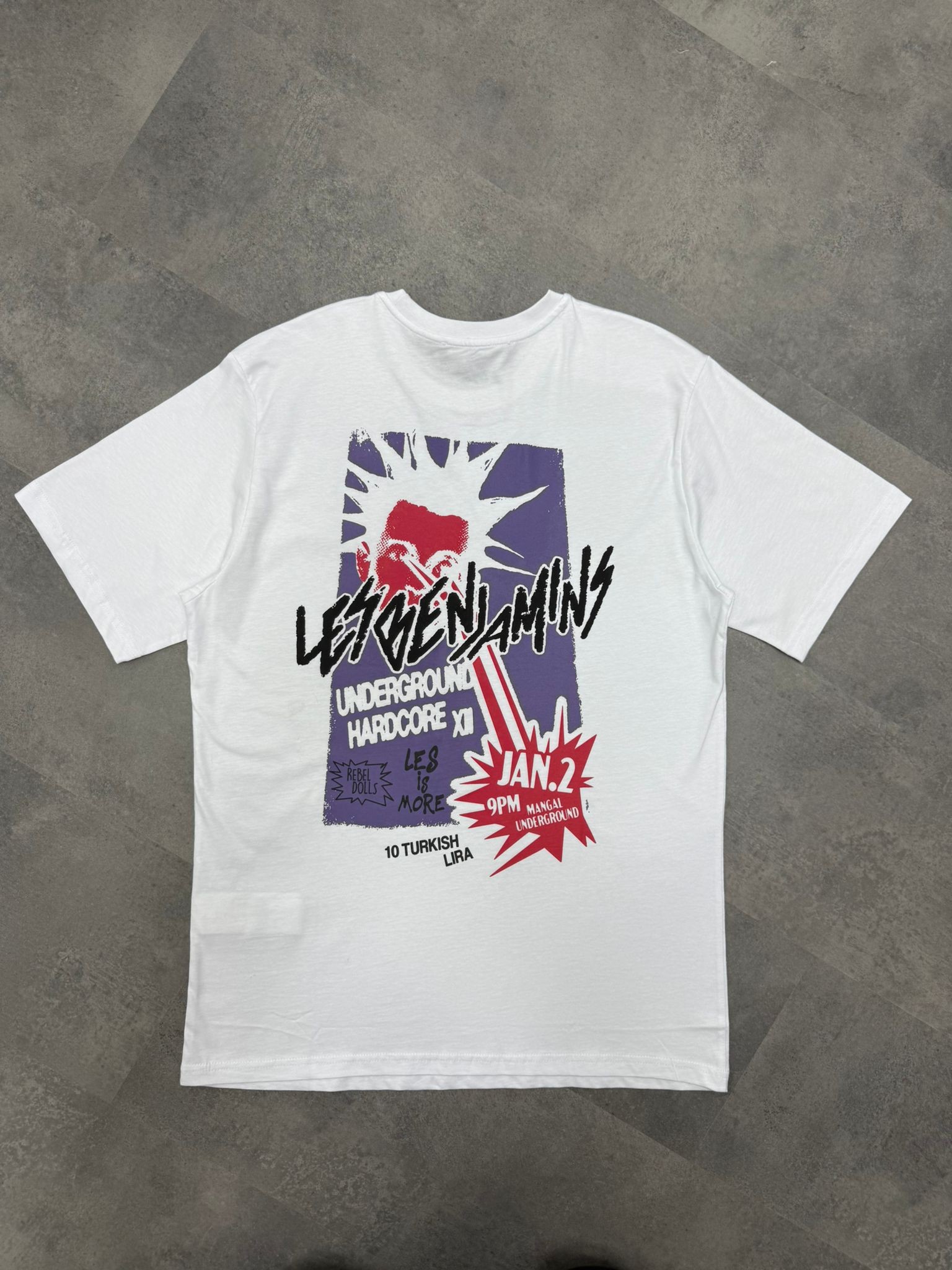 Yeni Sezon Back To Print Hrdrc Underground  T-shirt