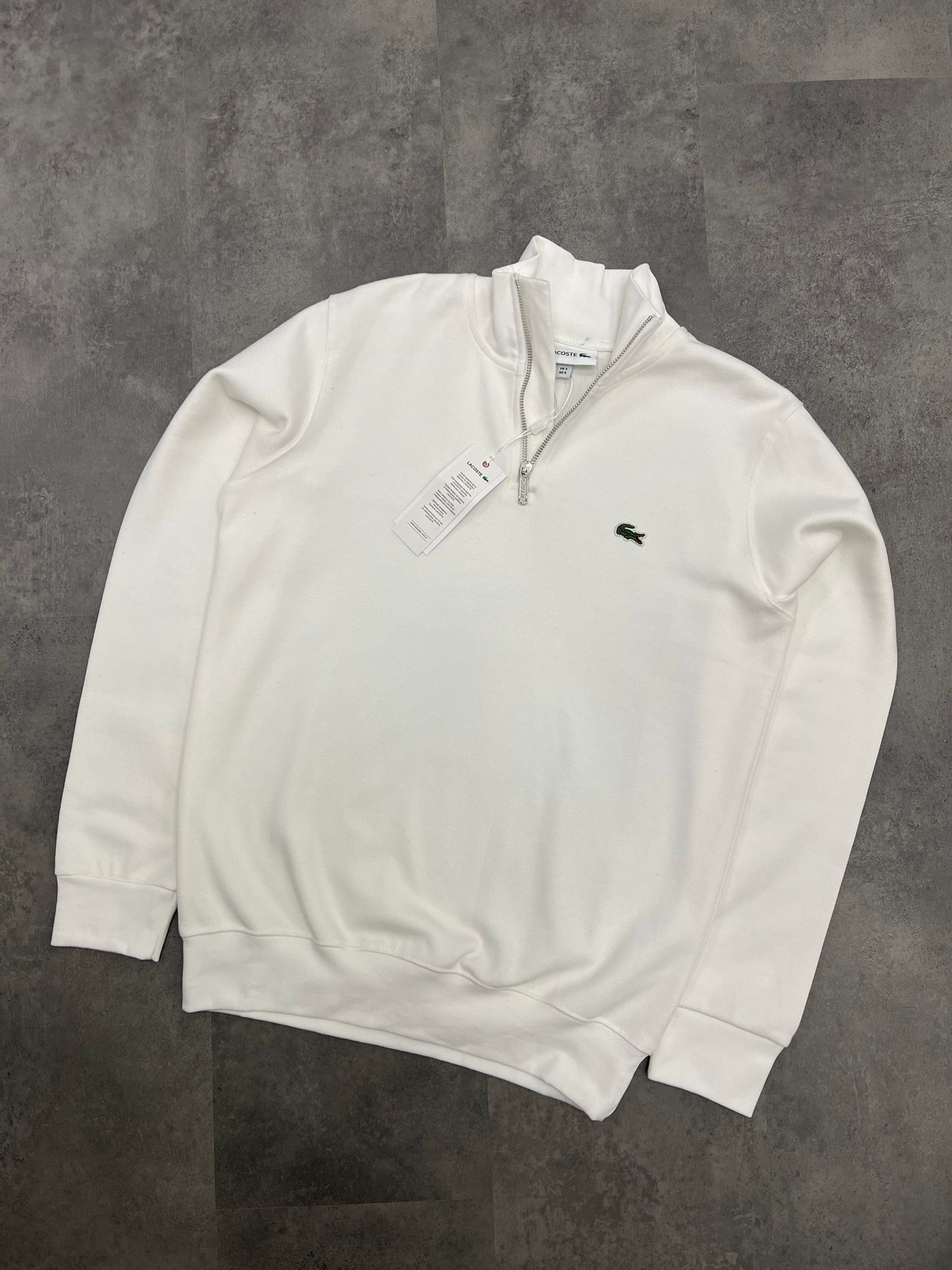 Yeni Sezon Basic Half Zip  Classic Mini Logo Sweatshirt