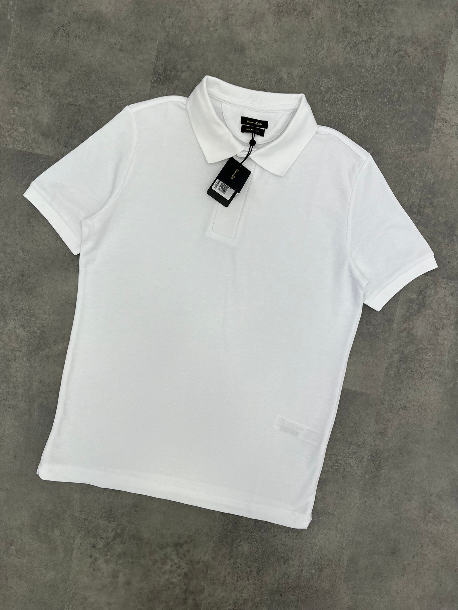 Yeni Sezon Organik Pamuk White Polo Yaka  T-shirt