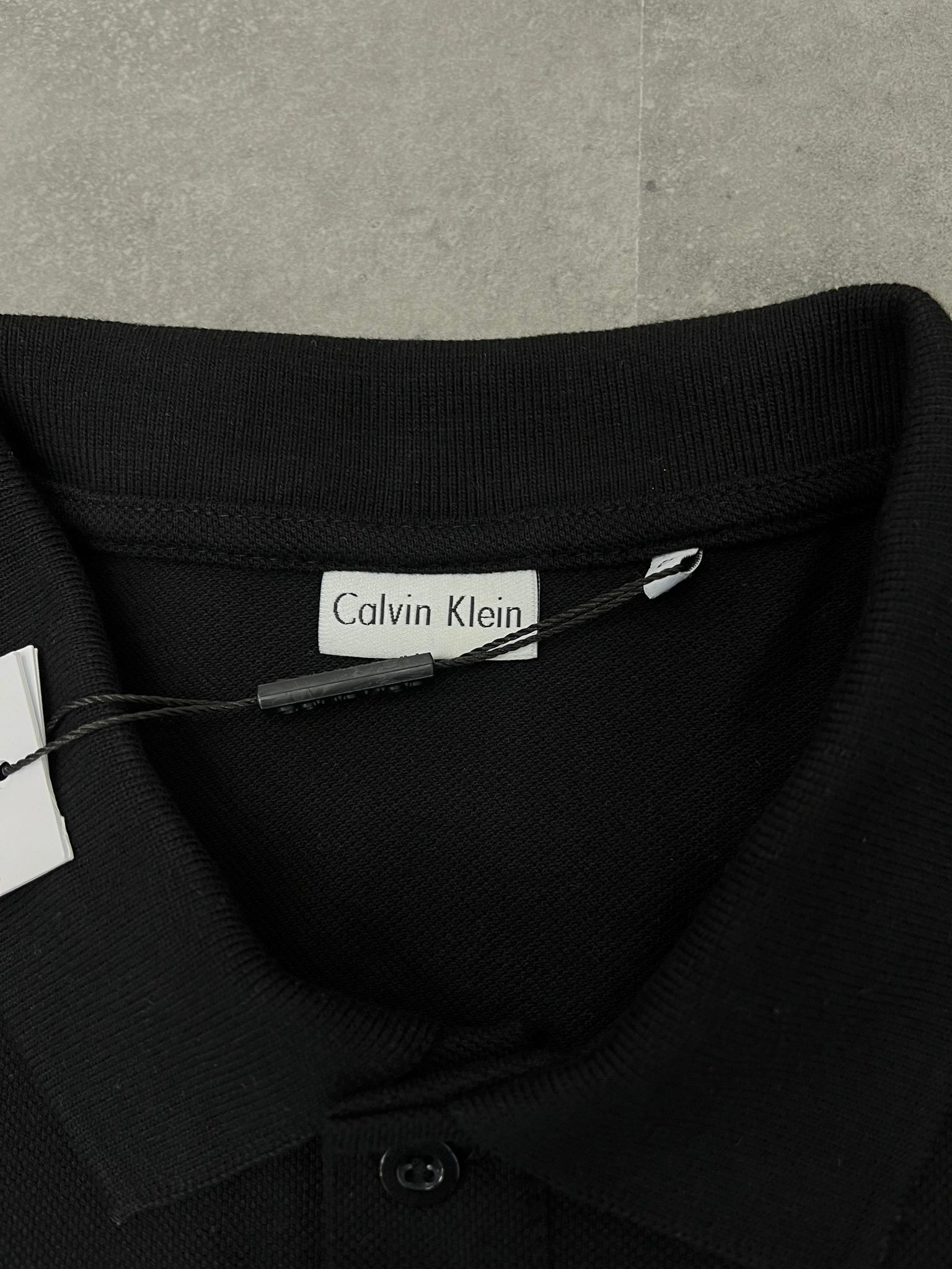 Yeni Sezon Basic Ceast Mini Logo Black T-shirt