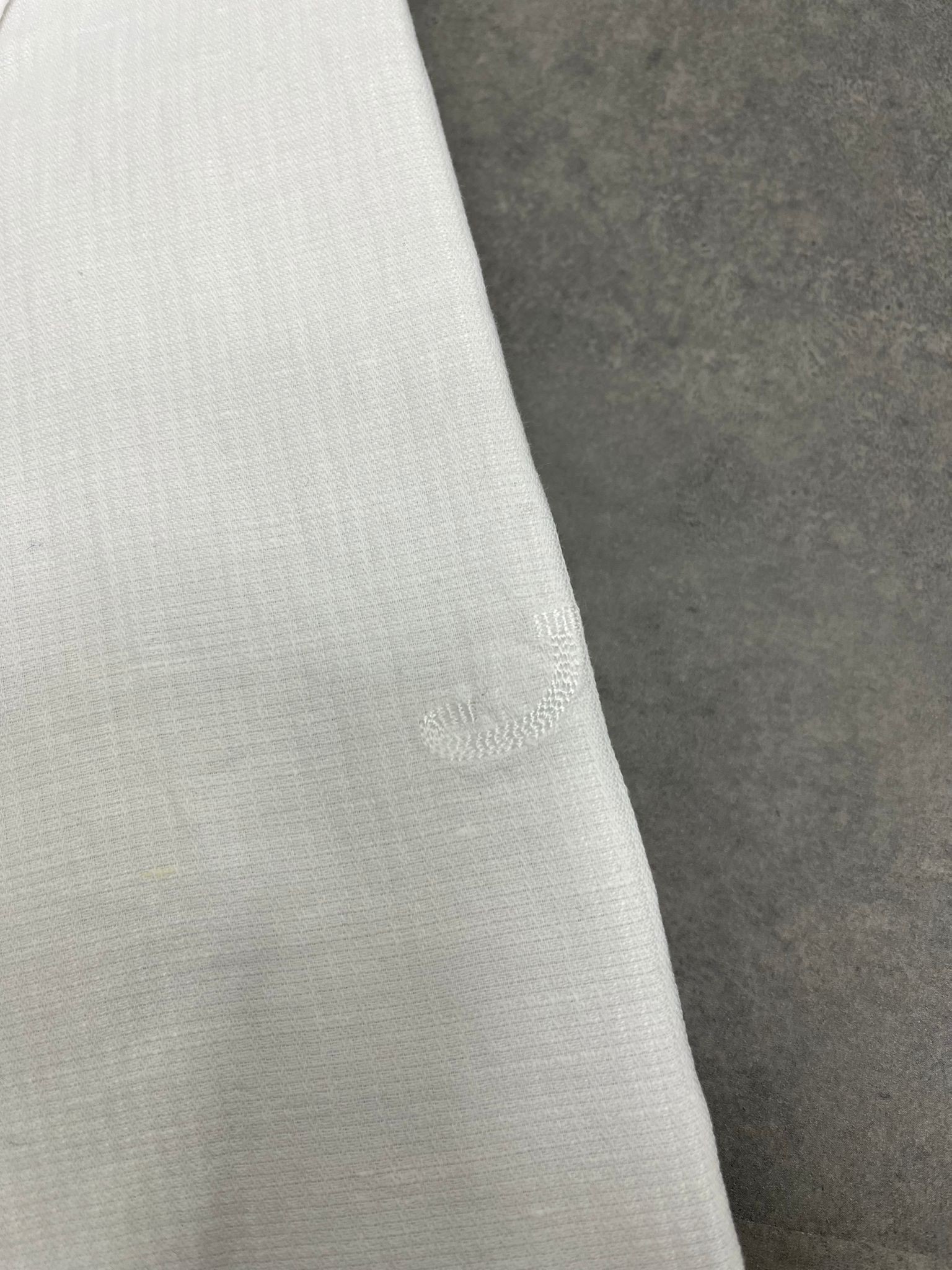 Yeni Sezon Basic Classic  White Extra Regular Keten Gömlek