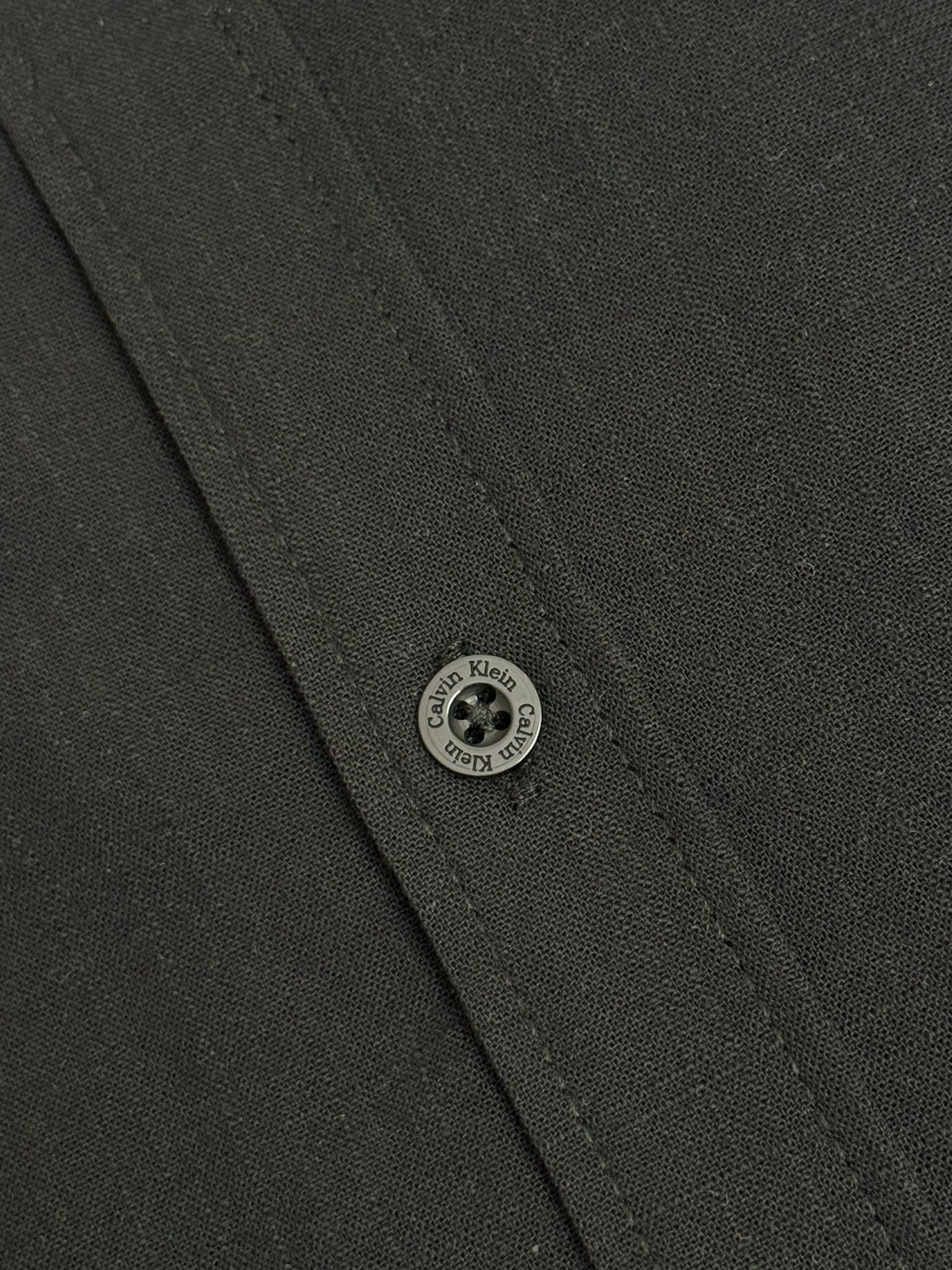 Yeni Sezon Keten Basic Ceast Logo Gömlek