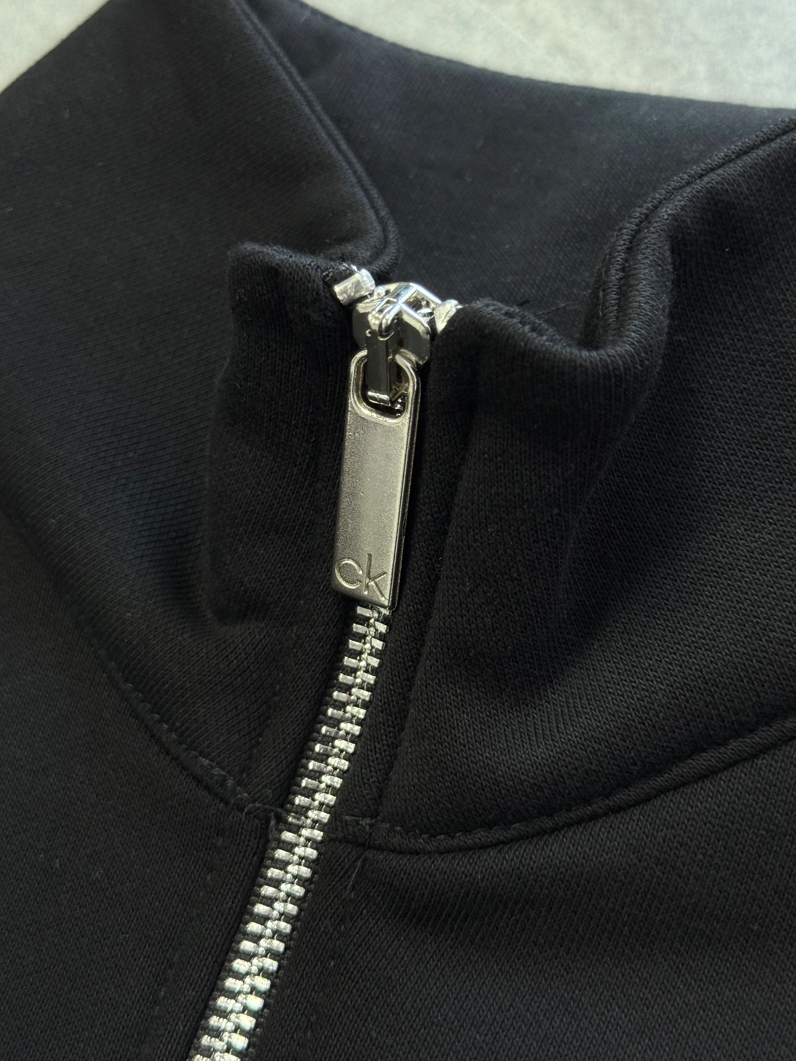 Yeni Sezon Icon Logo Yarım Fermuarlı Sweatshirt