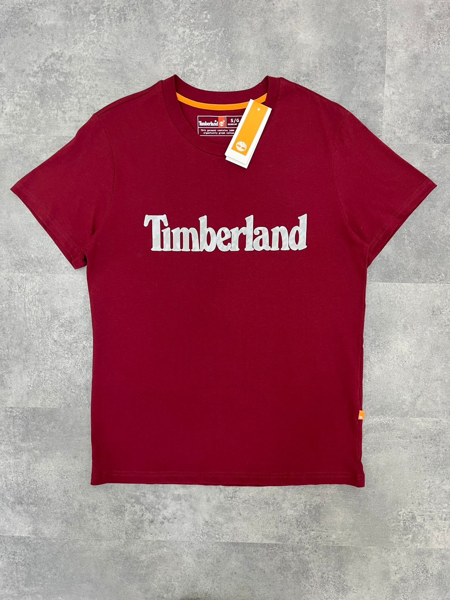 Yeni Sezon Ceast Mid Icon Logo Bordo T-shirt