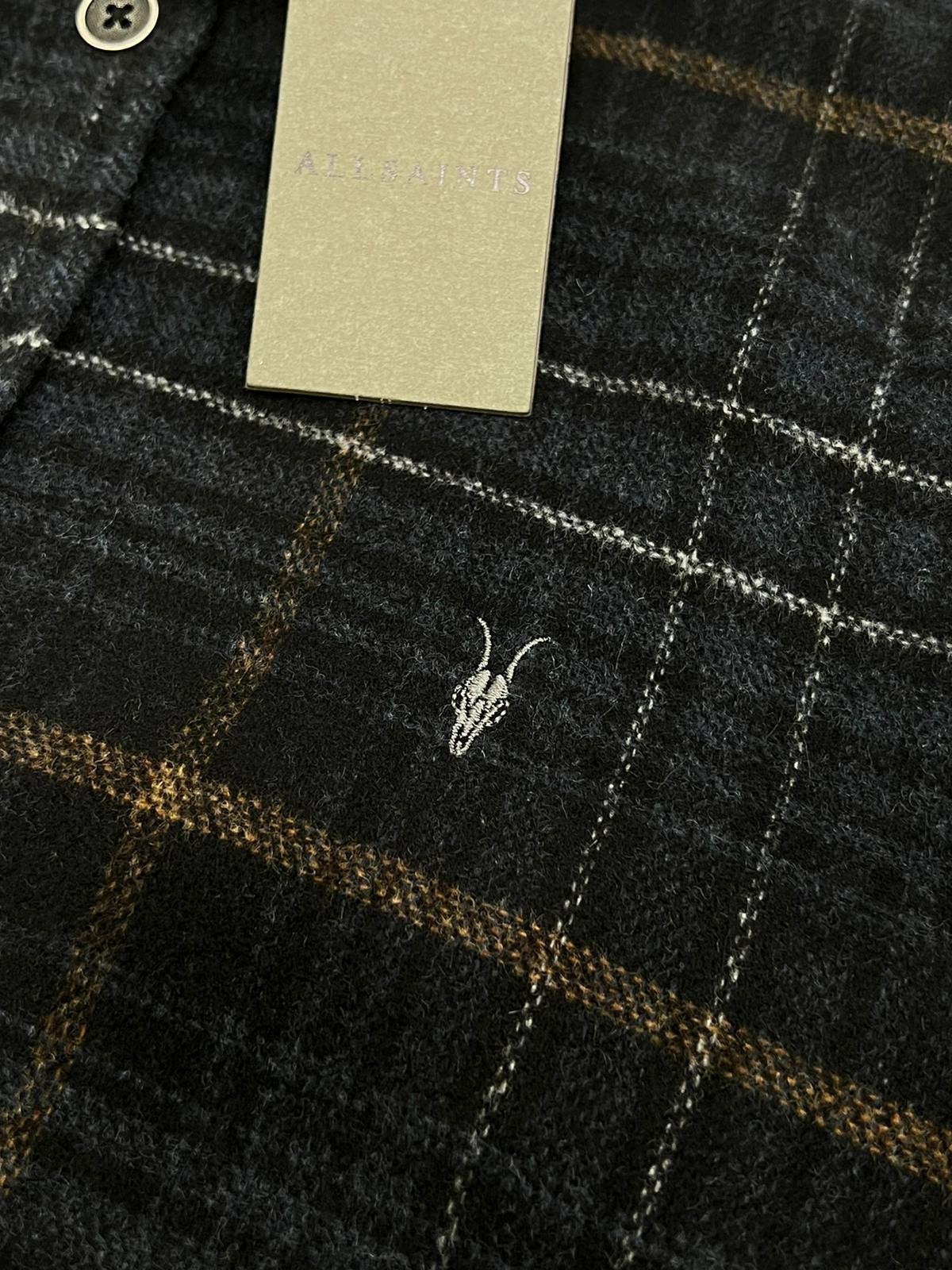 Ekoseli Ceest Basic Classic Navy Blue/Black Oduncu Gömleği 