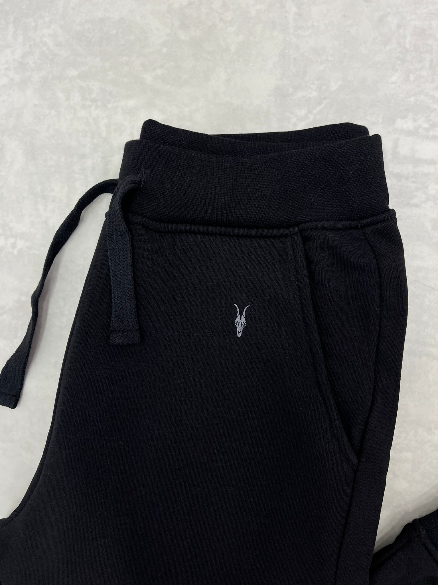 Cheest Basic Mini Logo Black Eşofman Altı