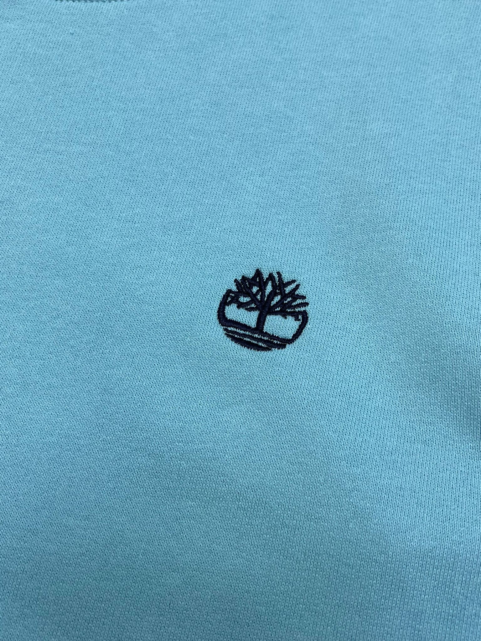 Basic Mini Logo Classic Light Blue Sweatshirt