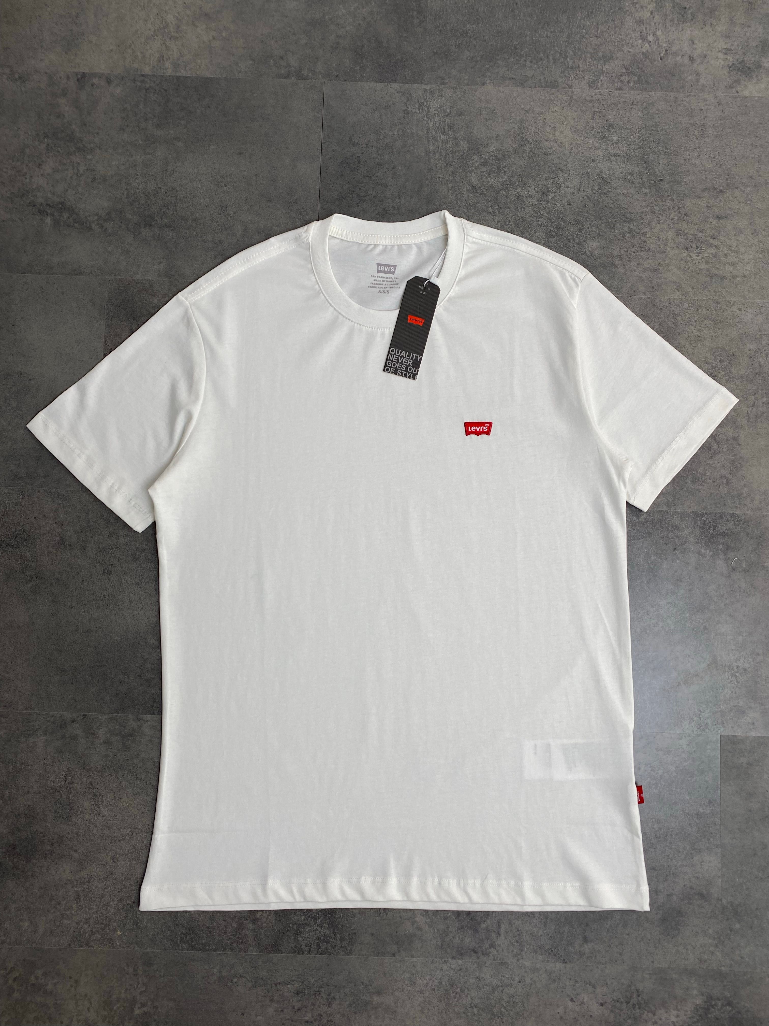 Yeni Sezon Essential Classic Mini Logo Basic T-shirt - KREM
