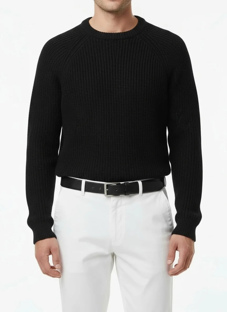 Yeni Sezon Premium Özel Örgü Kalın Pamuk Kazak