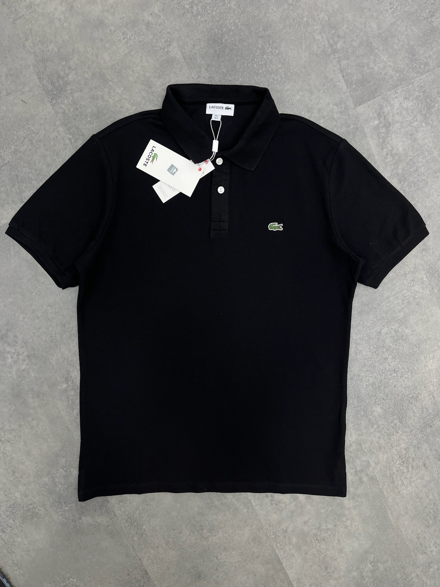 Yeni Sezon Basic Mini Essential Logo Polo Yaka T-shirt - SİYAH