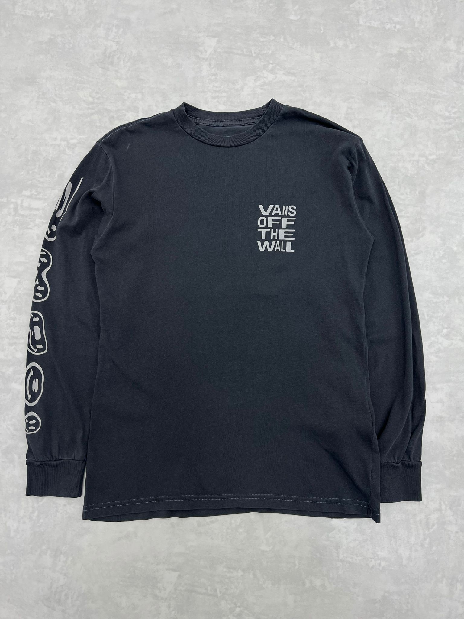 Back To Print Of The Wall Antrasit Long Sleeve 