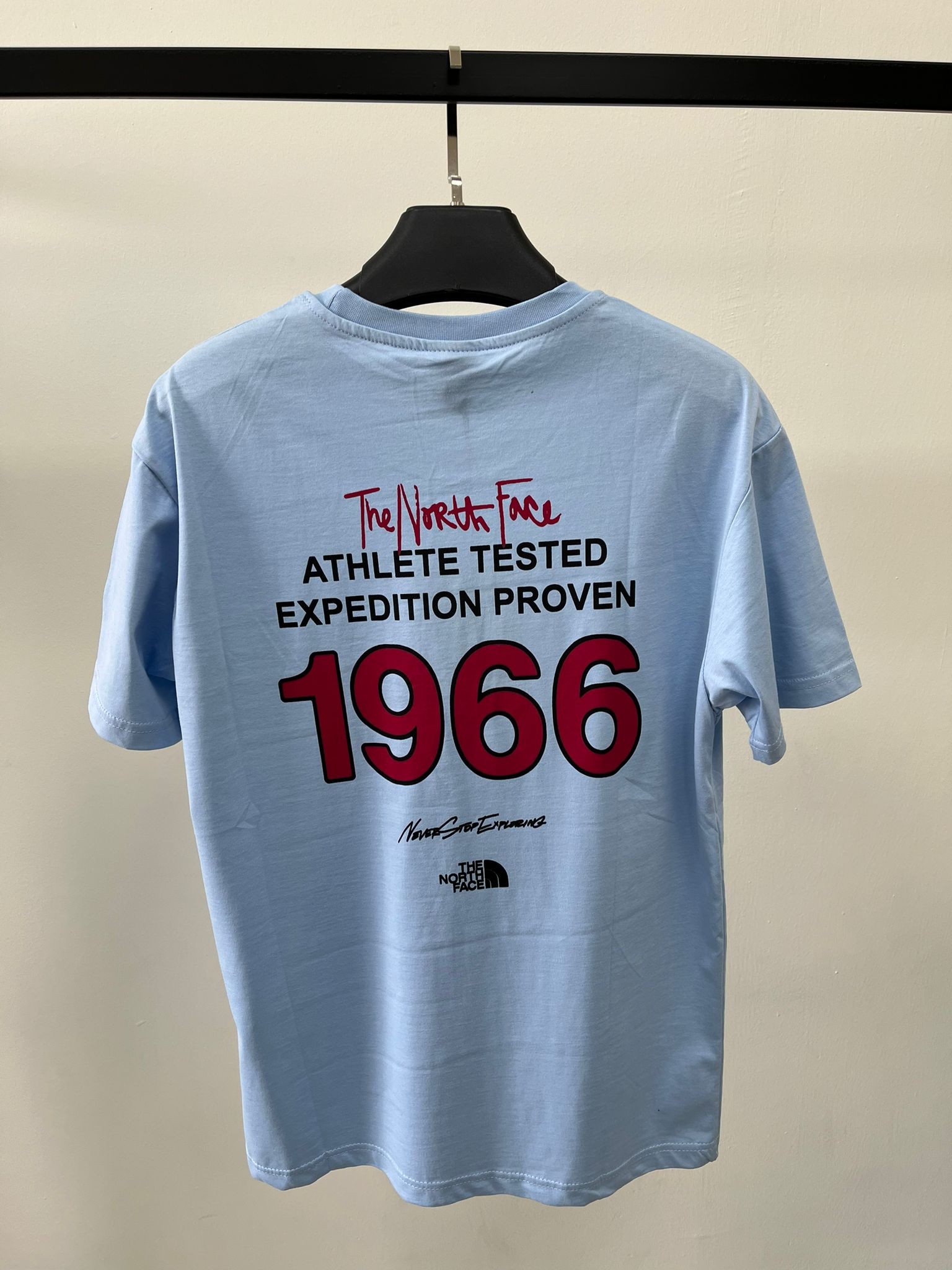 1966 Athelete Light Blue  Oversize T-shirt