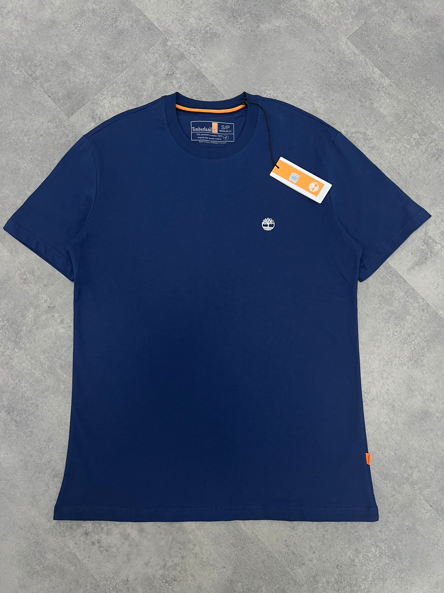 Yeni Sezon Orıgınal Sınce Basic Mini Logo 1973 Navy Blue T-shirt