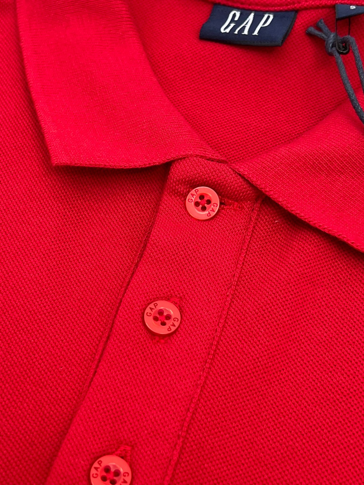Yeni Sezon Ton To Tone Polo Yaka Red T-shirt