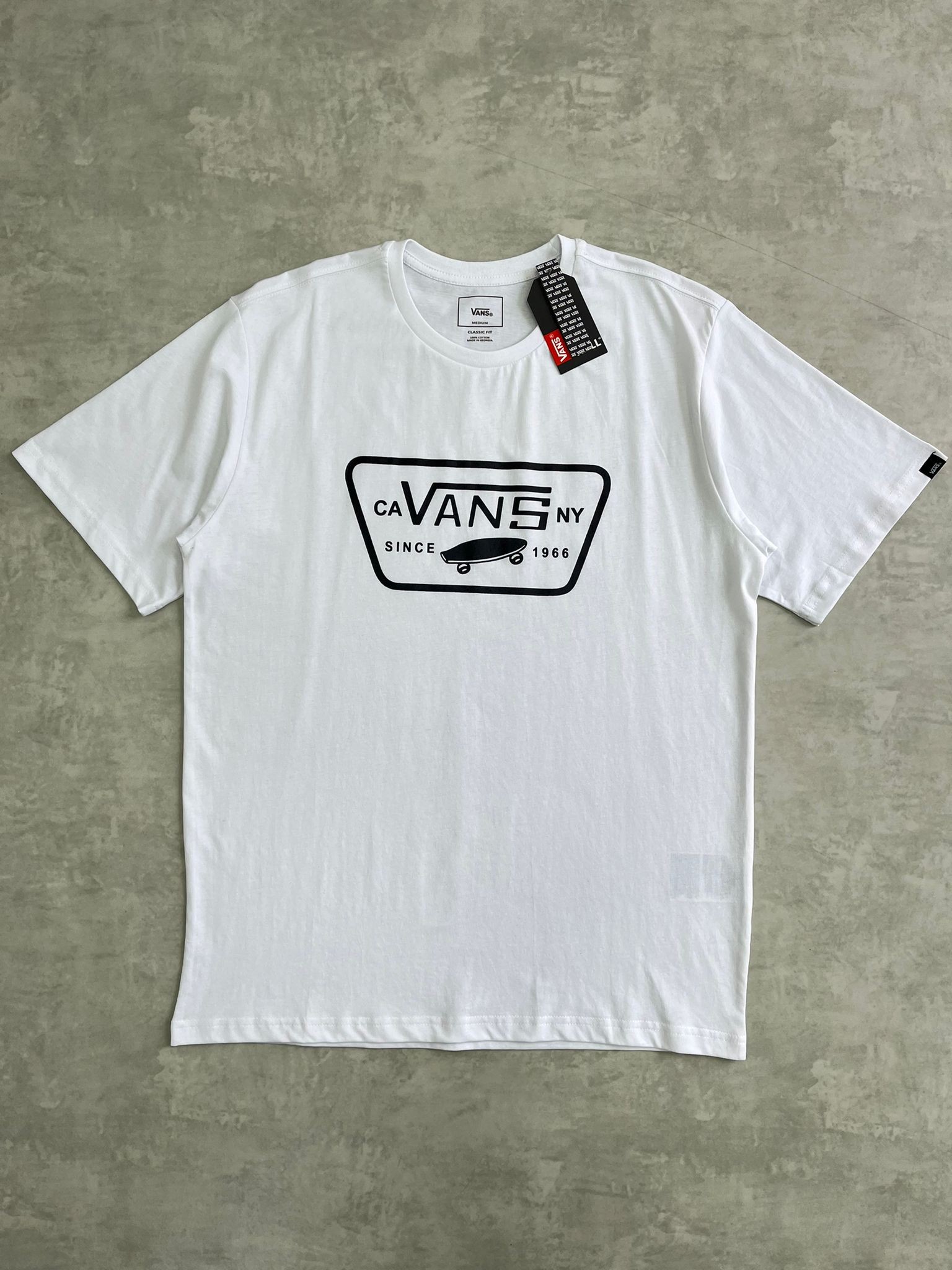 Yeni Sezon Mid Icon Cavansny Sınce 1966 White T-shirt