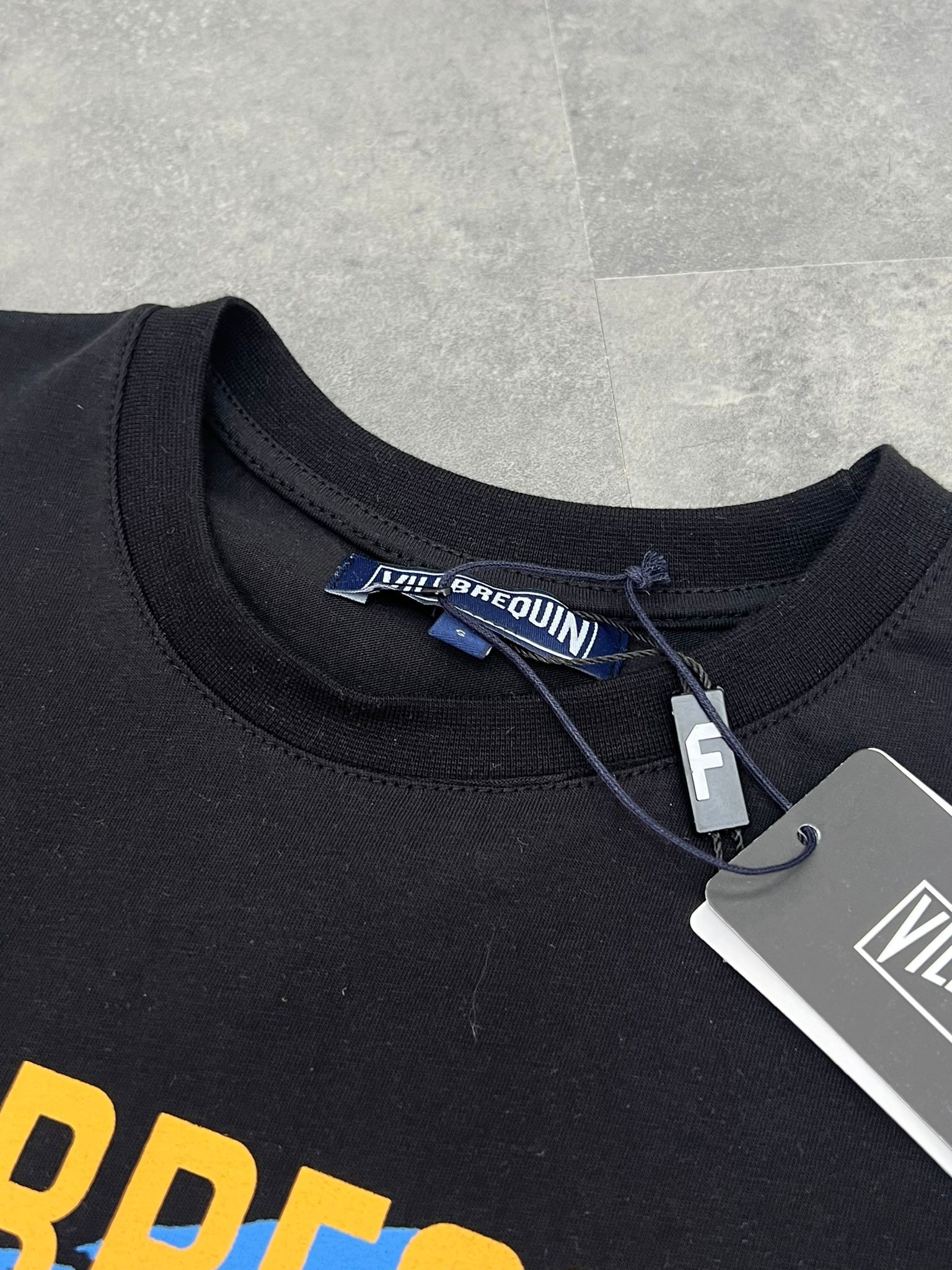 Yeni sezon Print Fish Ocean Black T-shirt