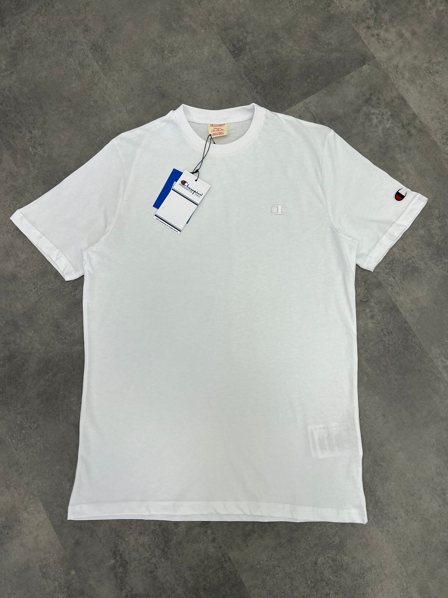 Yeni Sezon Basic Mini Icon Ton To Tone Series White T-shirt
