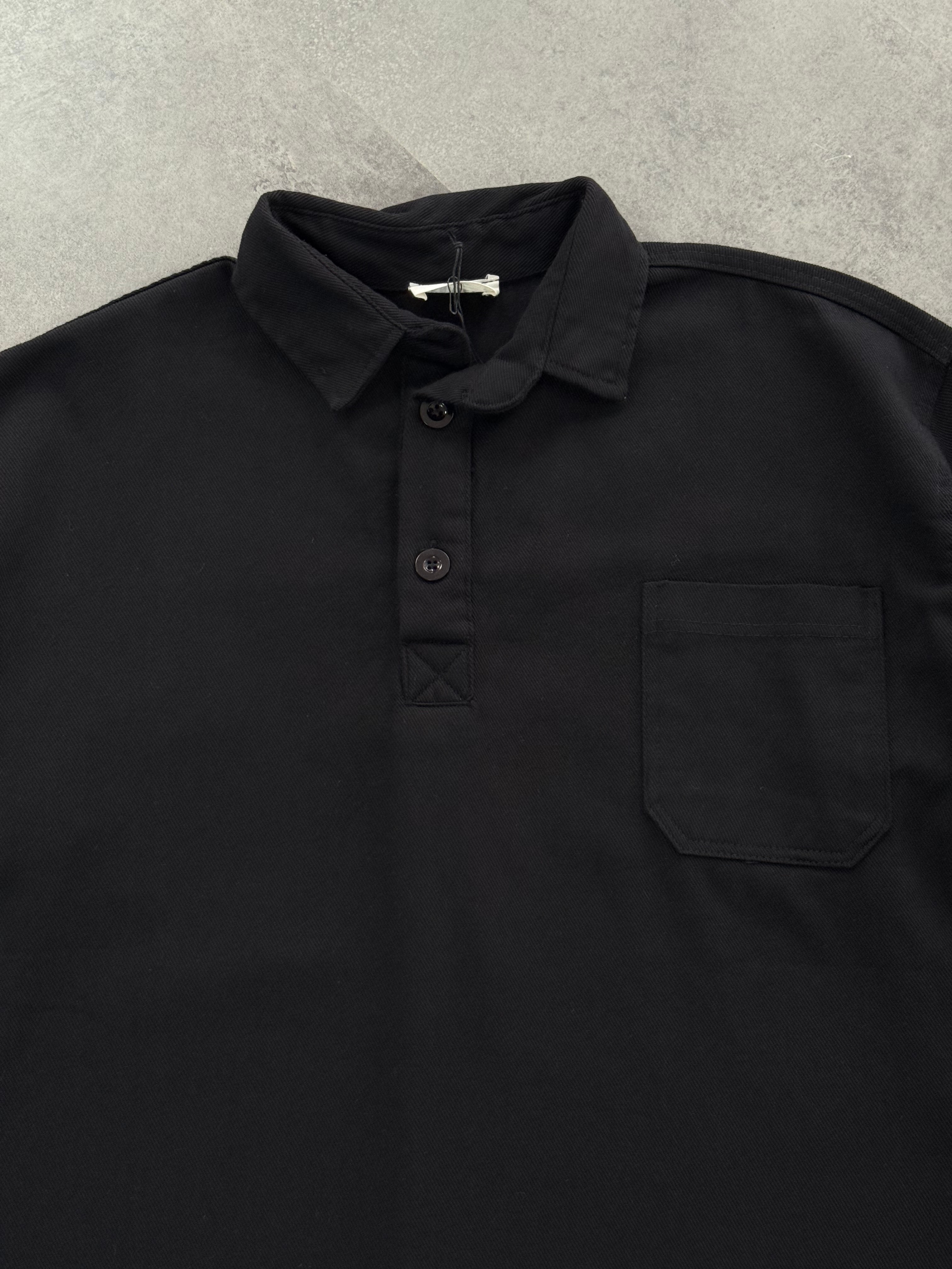 Yeni Sezon Gabardin Kalın Özel Polo Yaka Sweatshirt