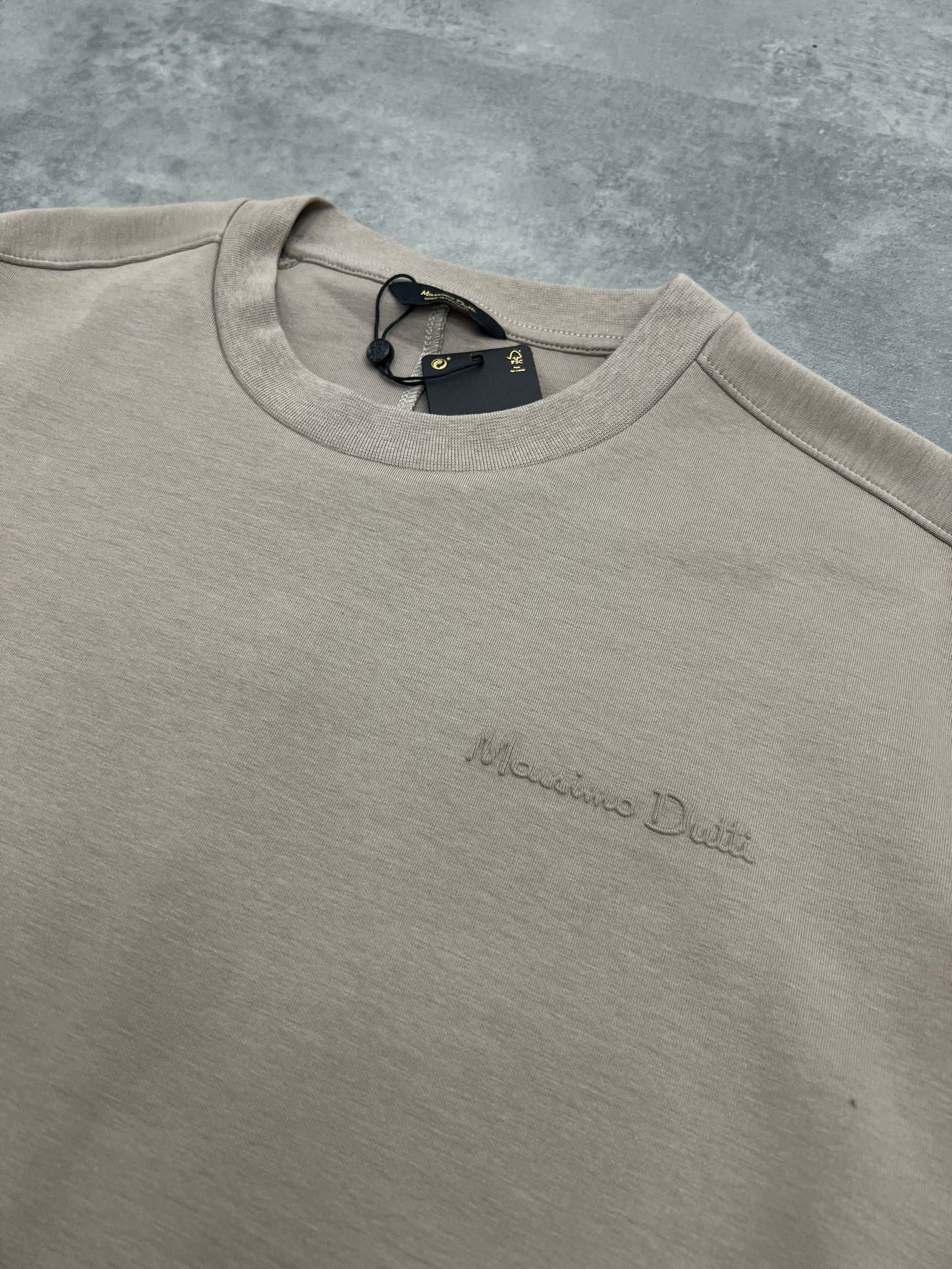 Yeni Sezon Organik Pamuk Basic Mini Logo Premium Sweatshirt