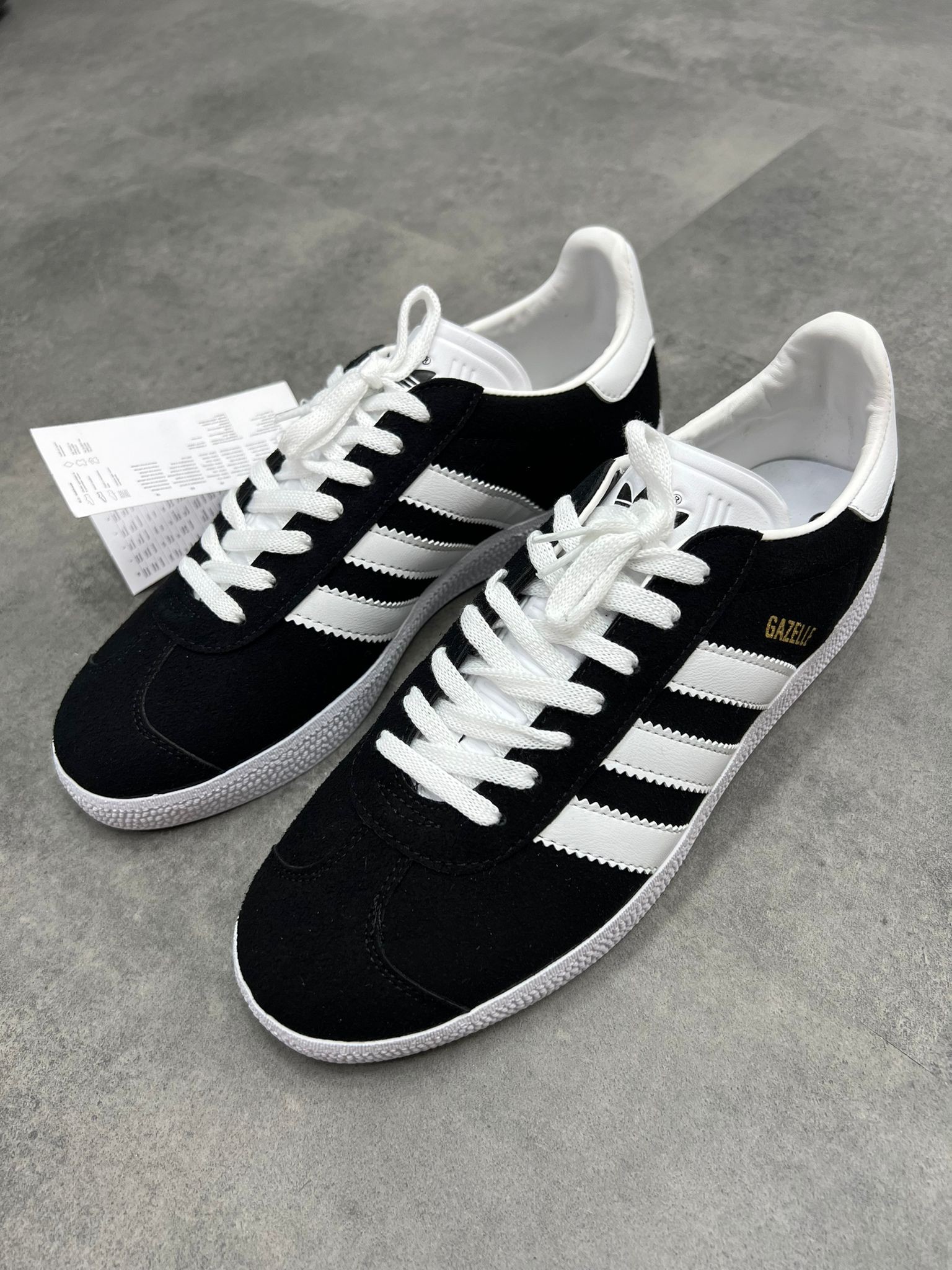 Yeni Sezon Gazelle Black Erkek Sneaker 