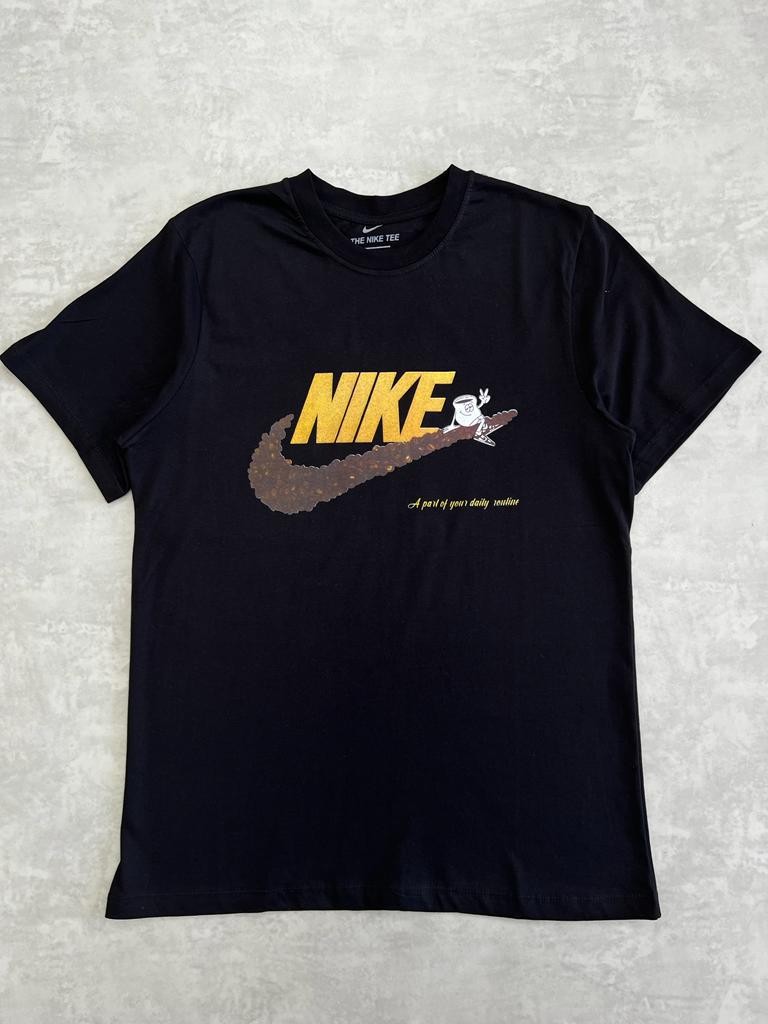 Coffe Time Atletic Black T-shirt