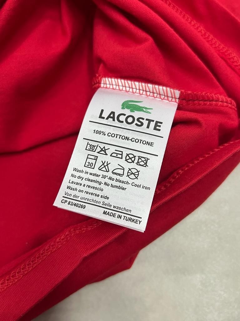  Basic Paris Mini Logo Red T-shirt