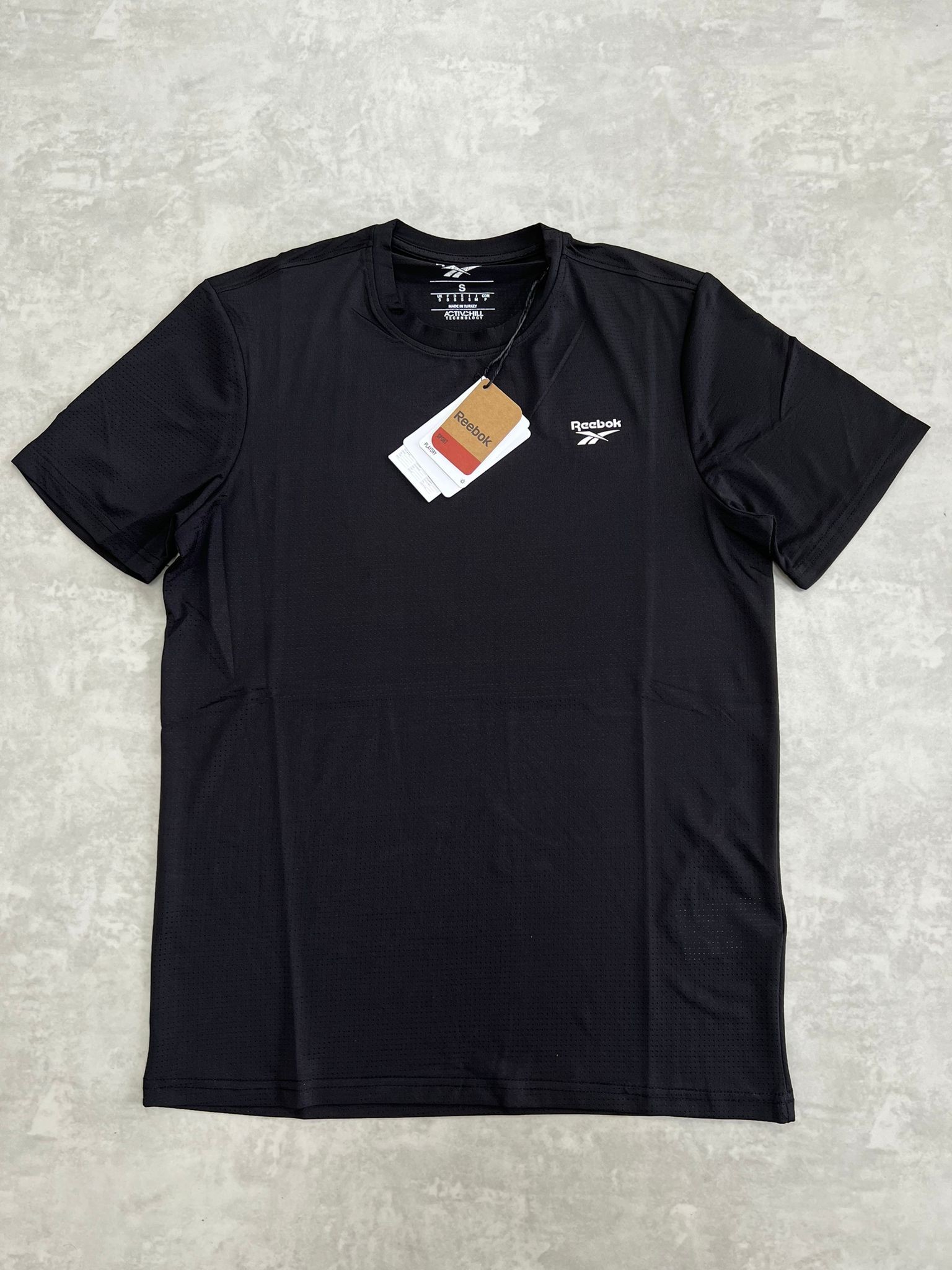 Slim Fit Clima (Nefes Alan) Black T-shirt