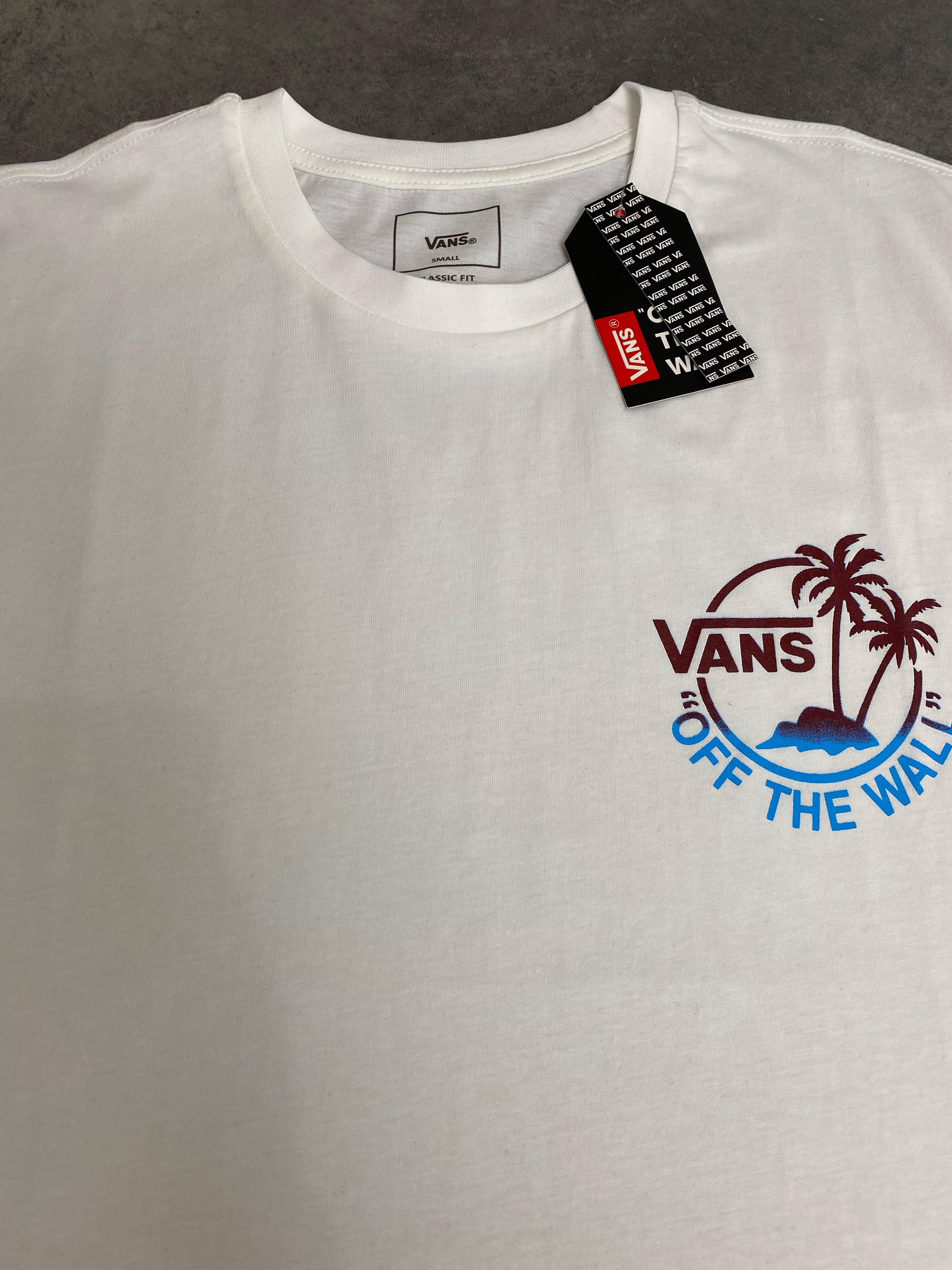Yeni Sezon Basic Palm Off The Wall Print T-shirt
