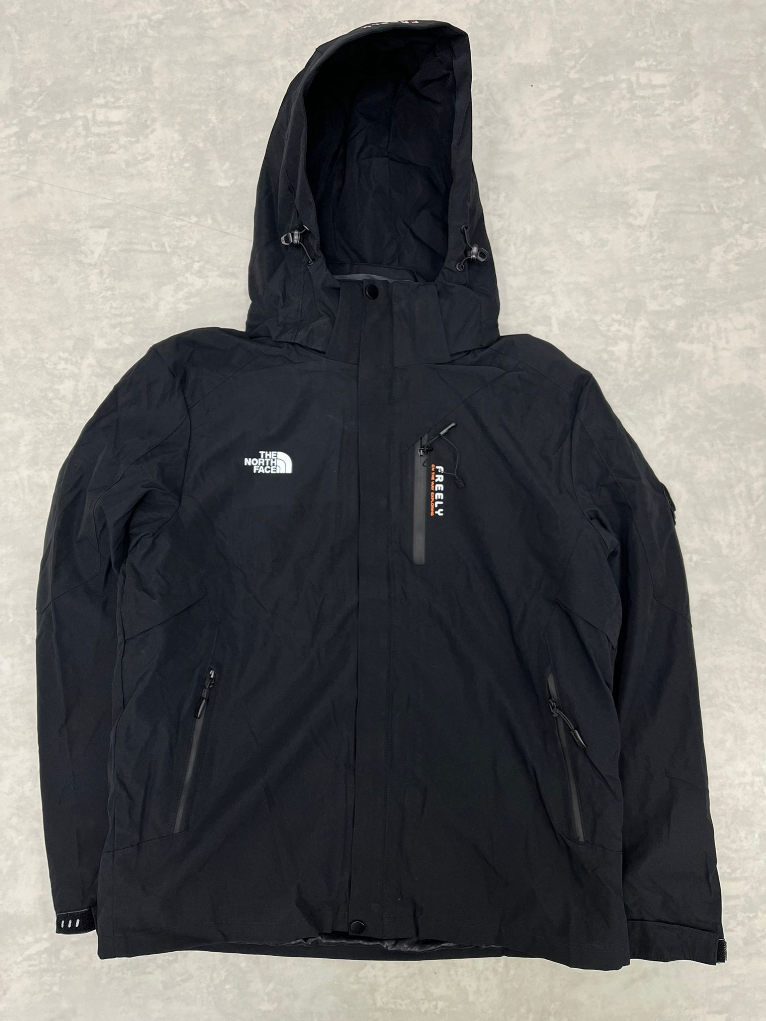 3in1 İthal Çıkarılabilir Kapşonlu Basic Classic Mini Logo  Polarlı Black Mont