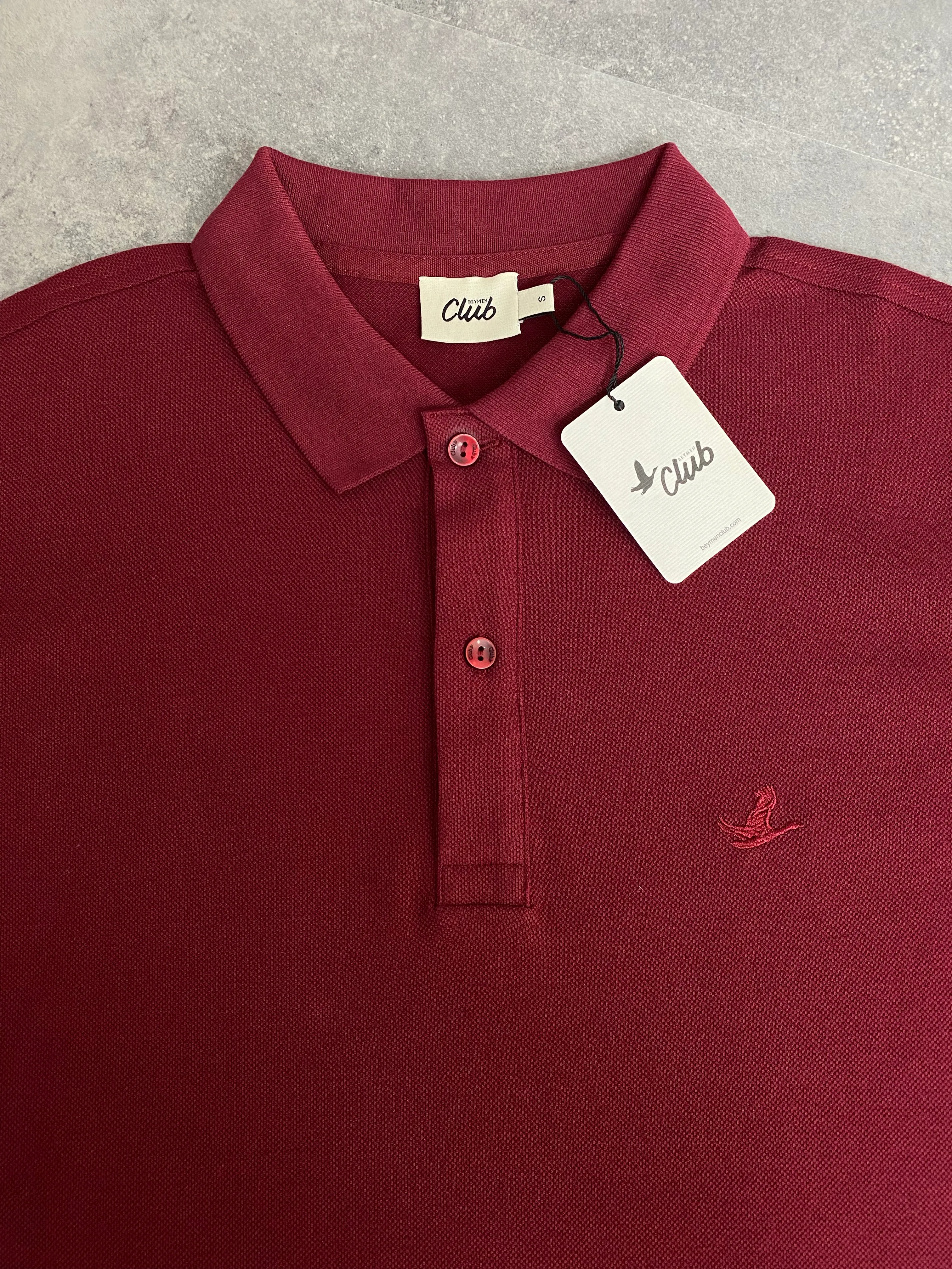 Yeni Sezon Özel Seri Tone To Tone Logo Pamuk Pike Polo Yaka