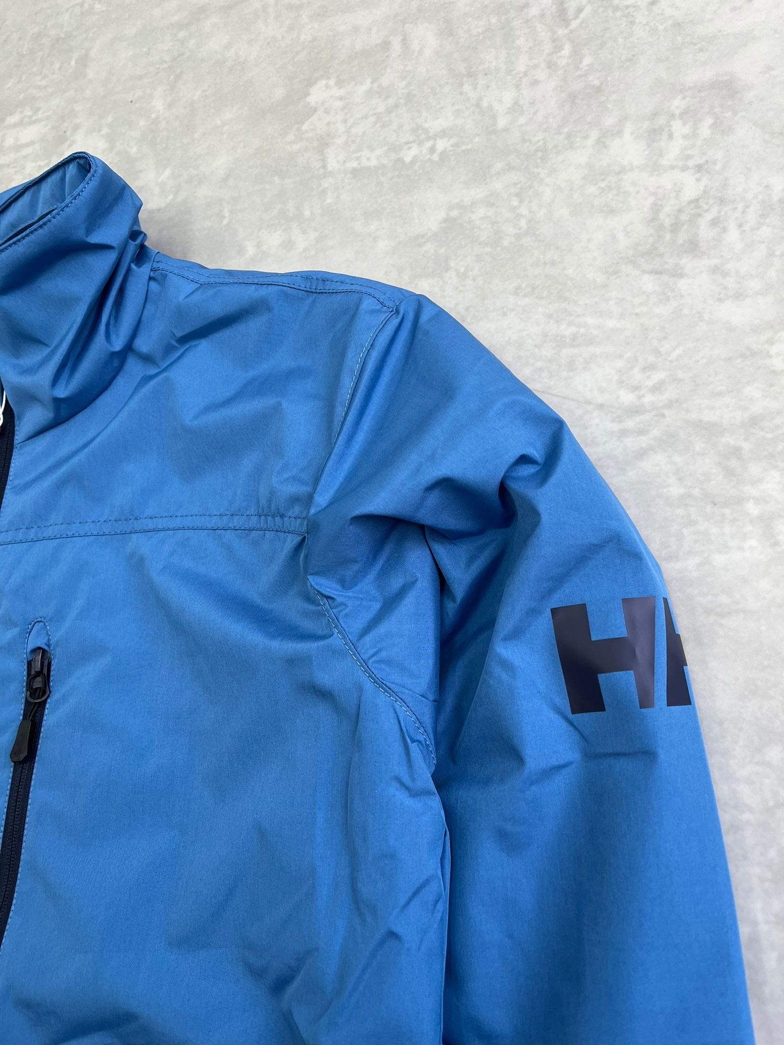 Su Ve Rüzgar Geçirmez İçi Polarlı Crew Ceket Blue Mont
