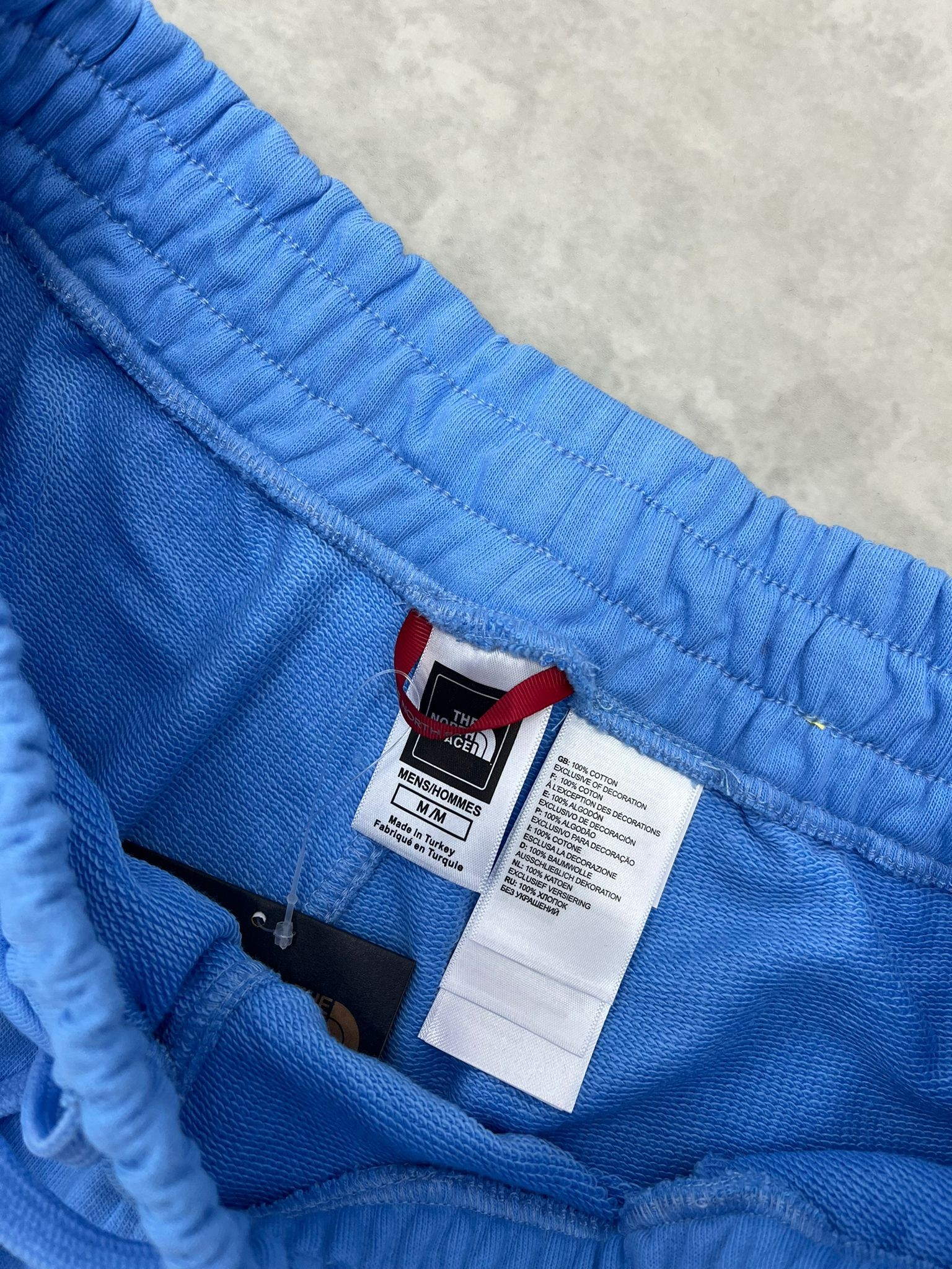 3 İplik Şardonsuz Classic Logo Blue Şort