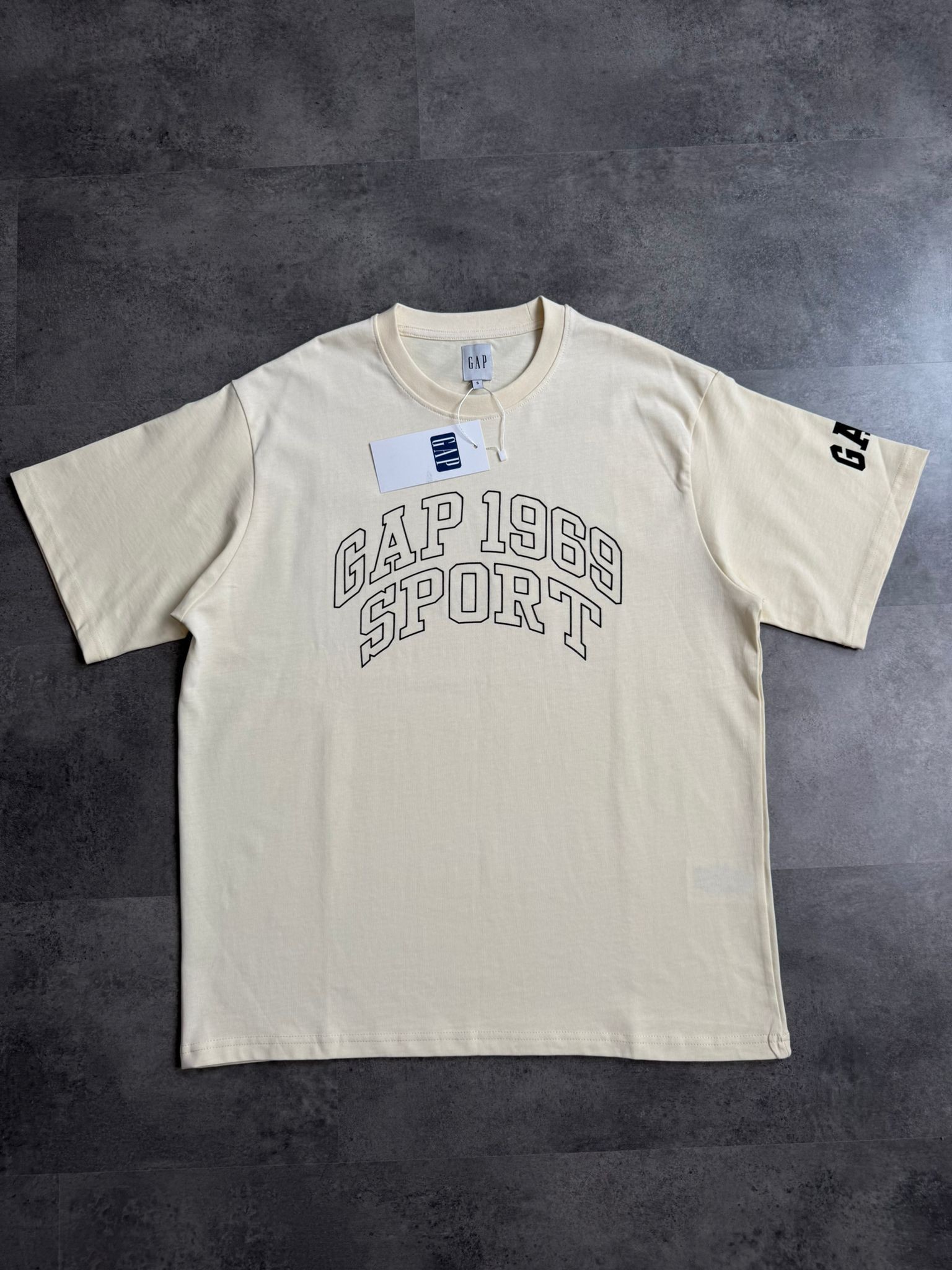 Yeni Sezon Sport 1969 Relax Fit T-shirt - KREM