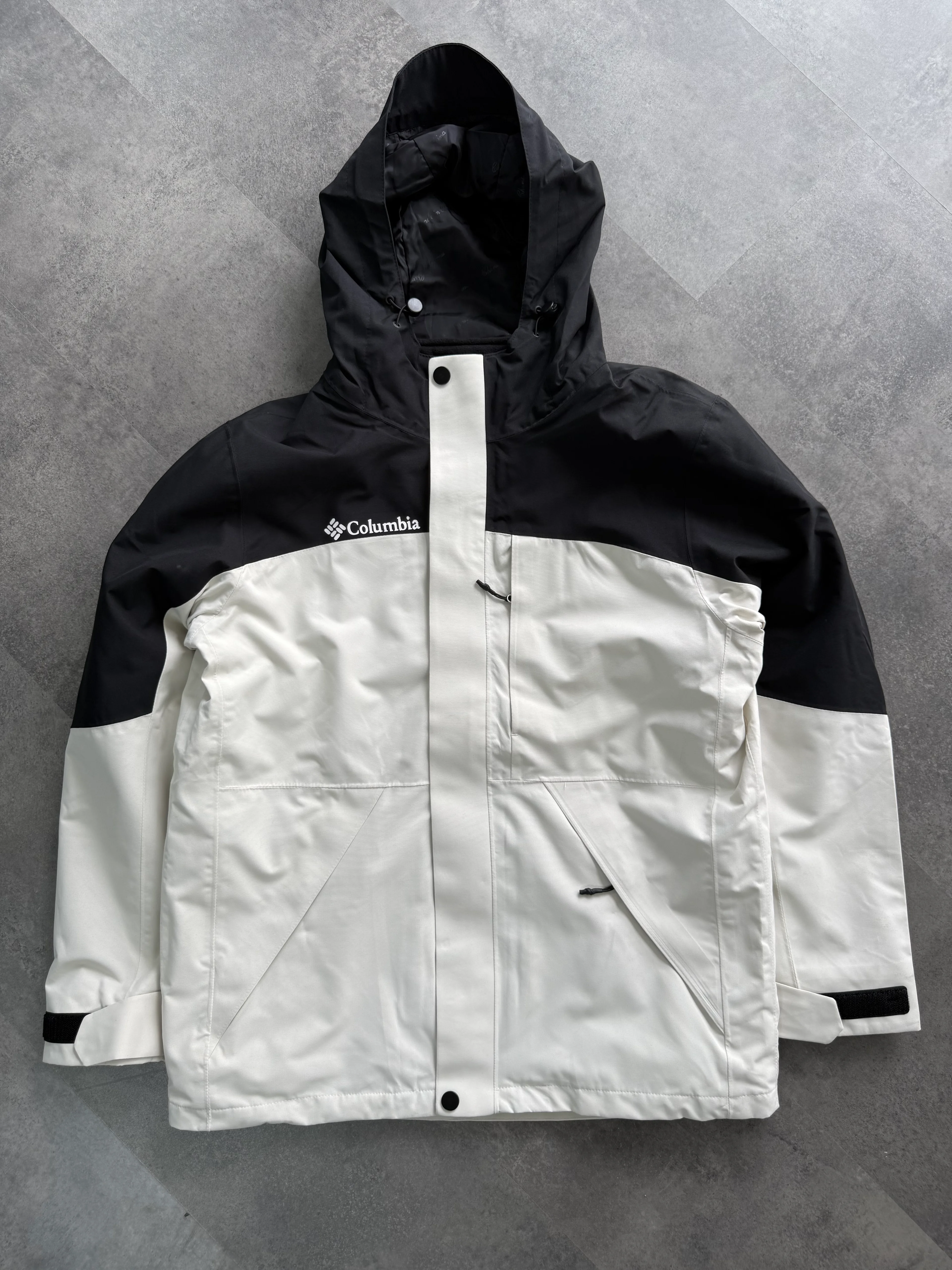 Yeni Sezon 3in1 Çıkarılabilir Polarlı Premium Mont - BEYAZ