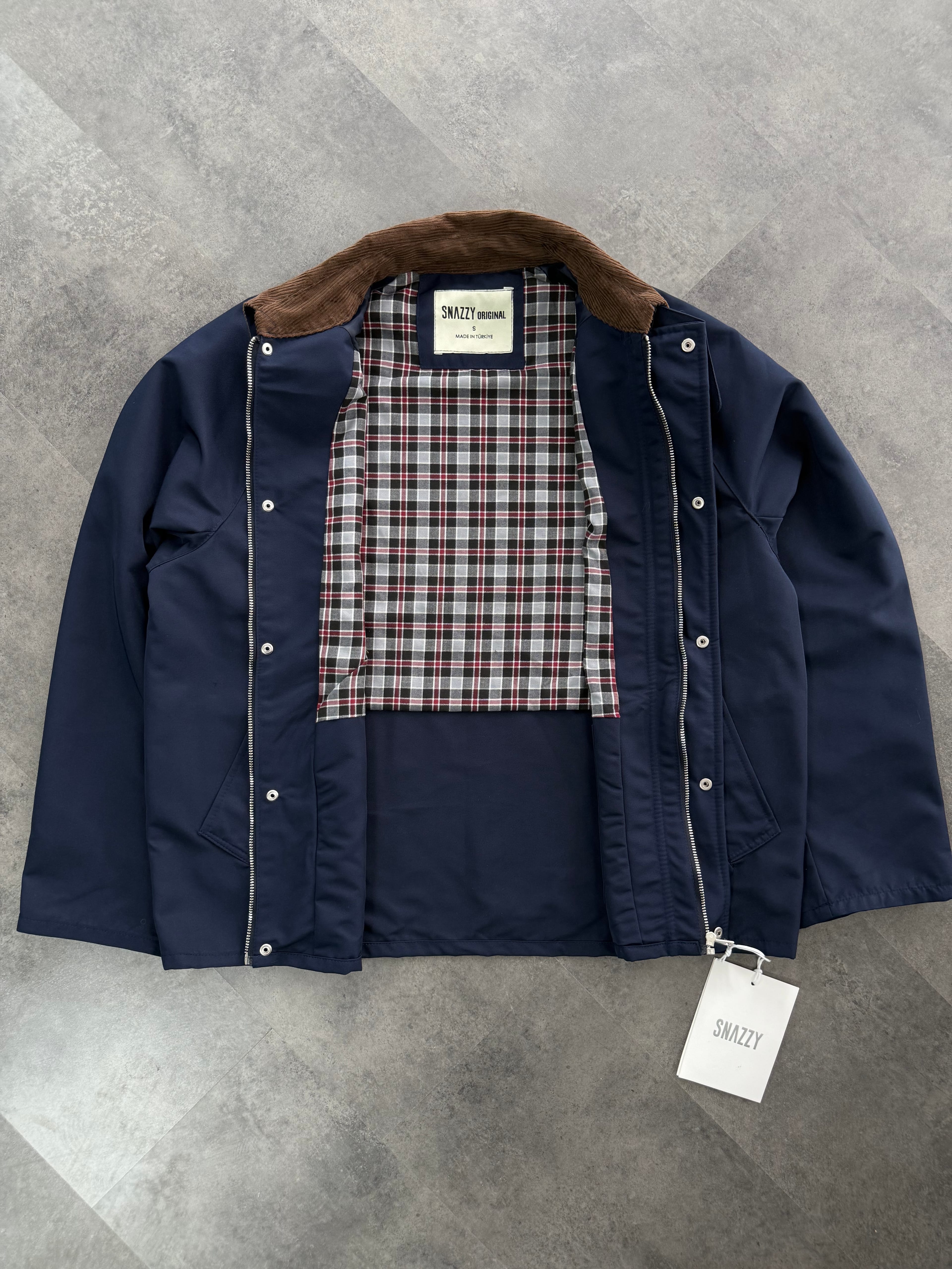 Yeni Sezon Kadife Yaka Detaylı Casual Ceket