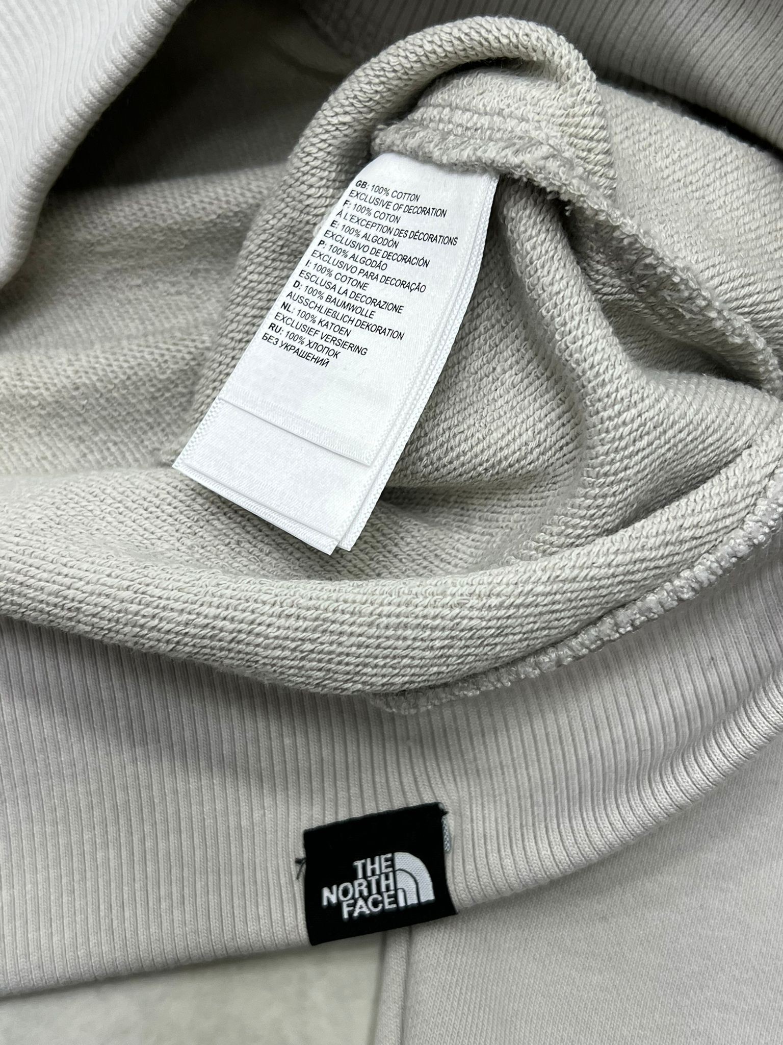 Basic Mini Logo Classic Light Gray Sweatshirt