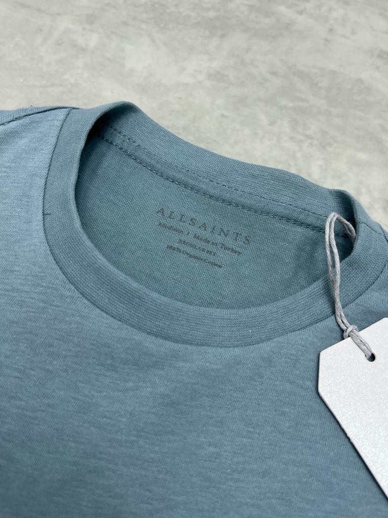 Again Mid Icon Logo Water Green T-shirt